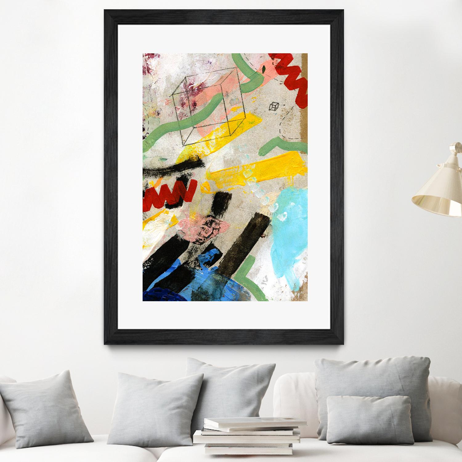 Palette 2 by Stefano Altamura on GIANT ART - beige abstract