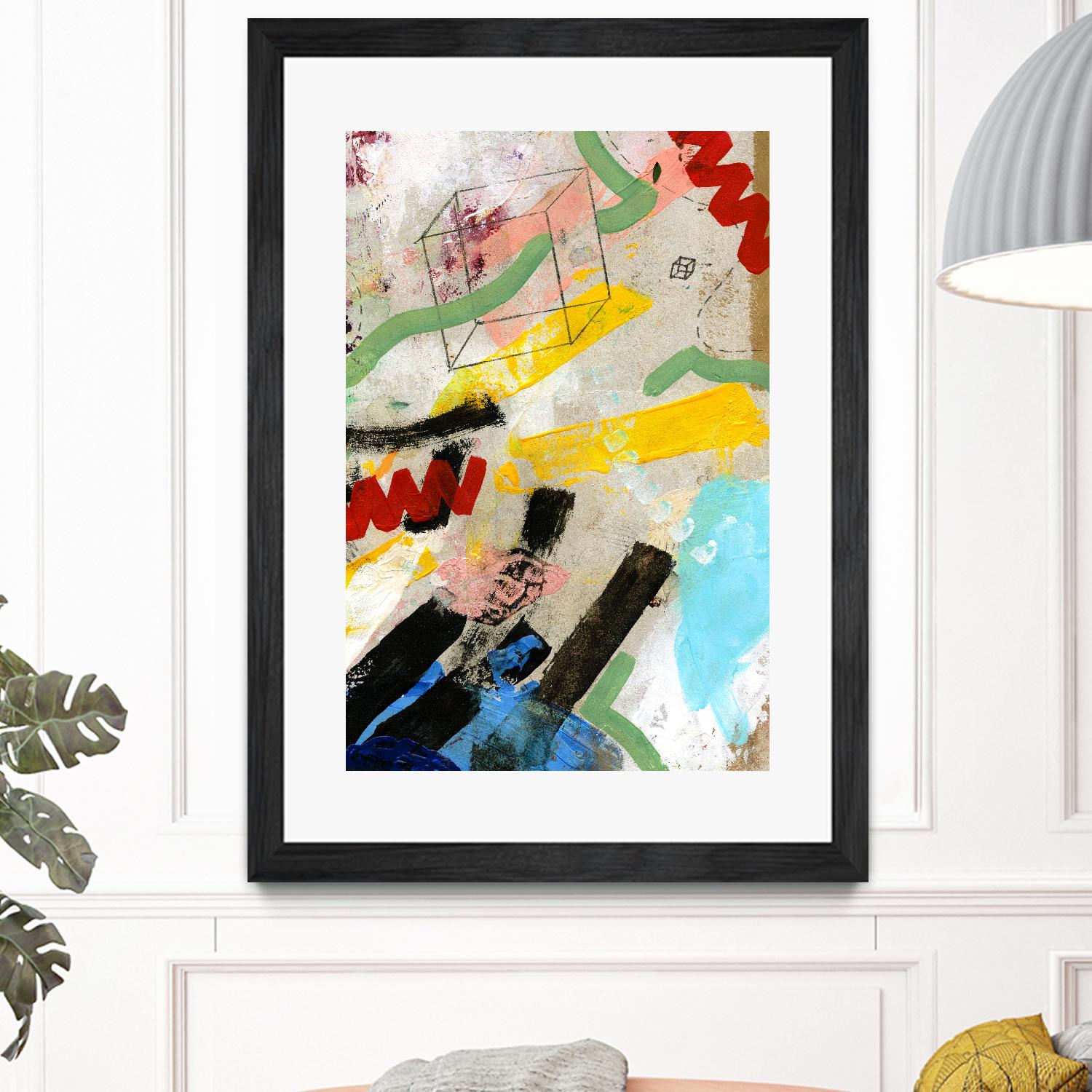 Palette 2 by Stefano Altamura on GIANT ART - beige abstract