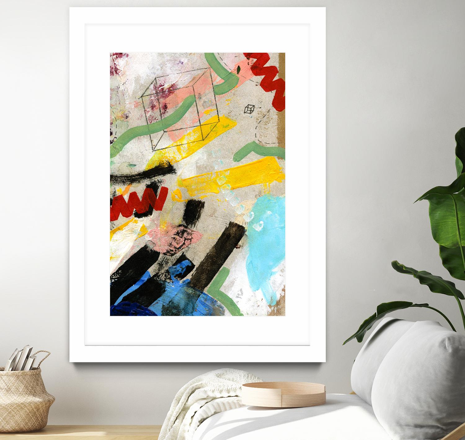 Palette 2 by Stefano Altamura on GIANT ART - beige abstract