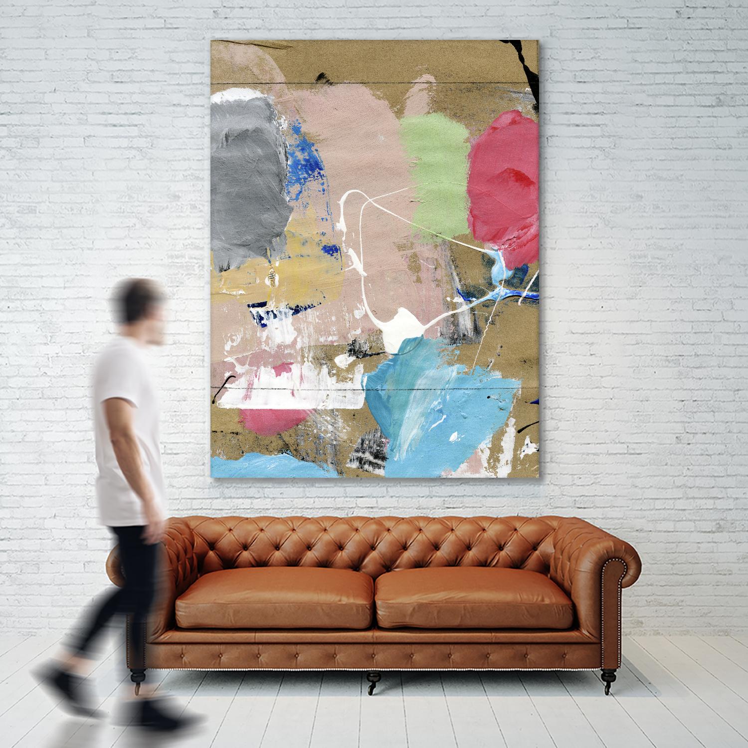 Palette 4 by Stefano Altamura on GIANT ART - beige abstract