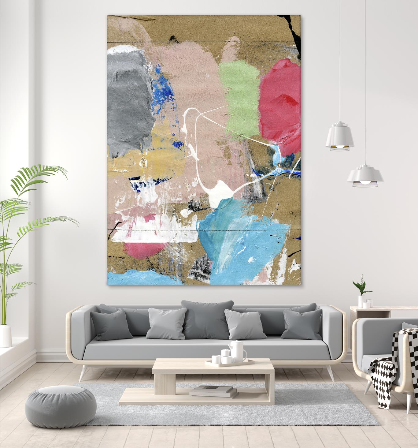 Palette 4 by Stefano Altamura on GIANT ART - beige abstract