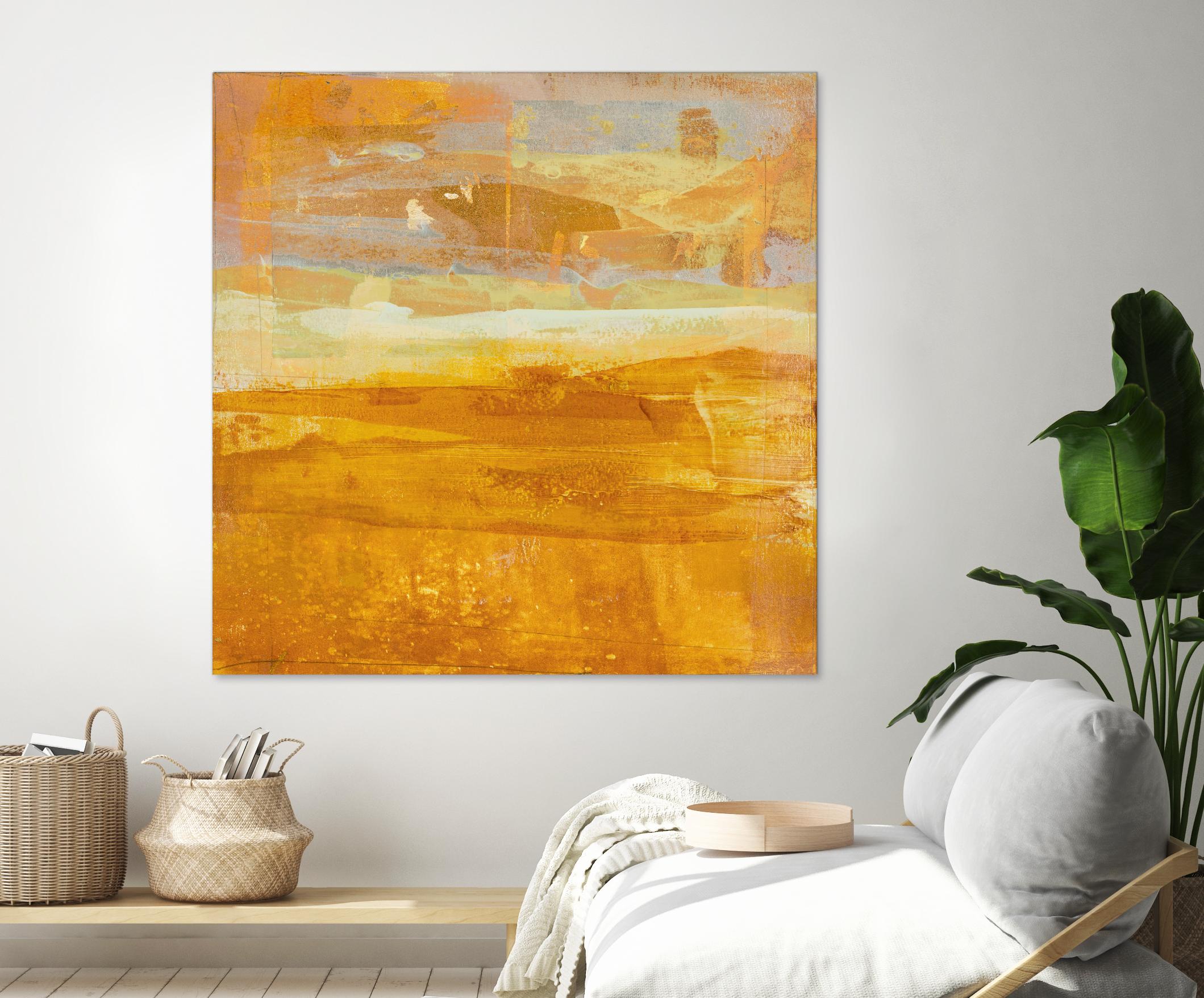 Citrus Dawn 1 by Maeve Harris on GIANT ART - orange abstract