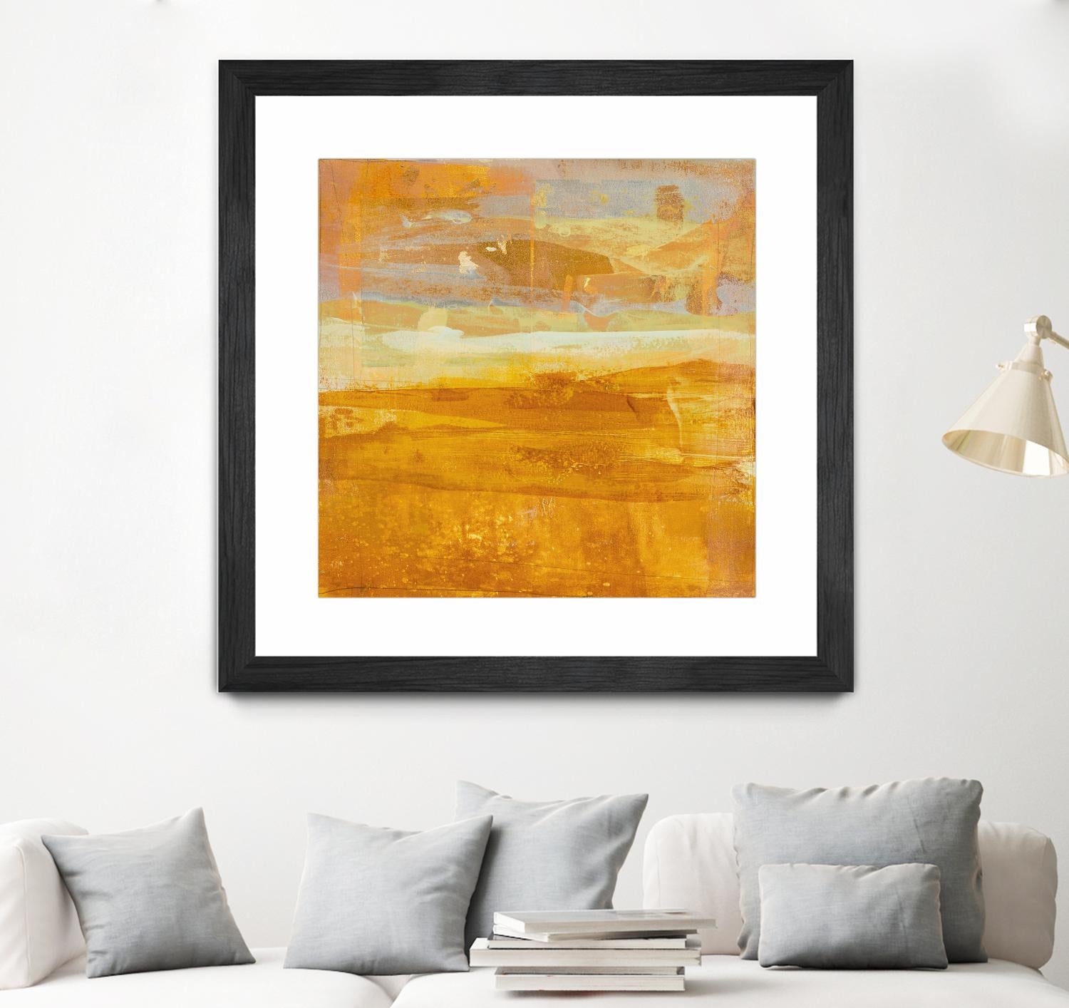 Citrus Dawn 1 by Maeve Harris on GIANT ART - orange abstract