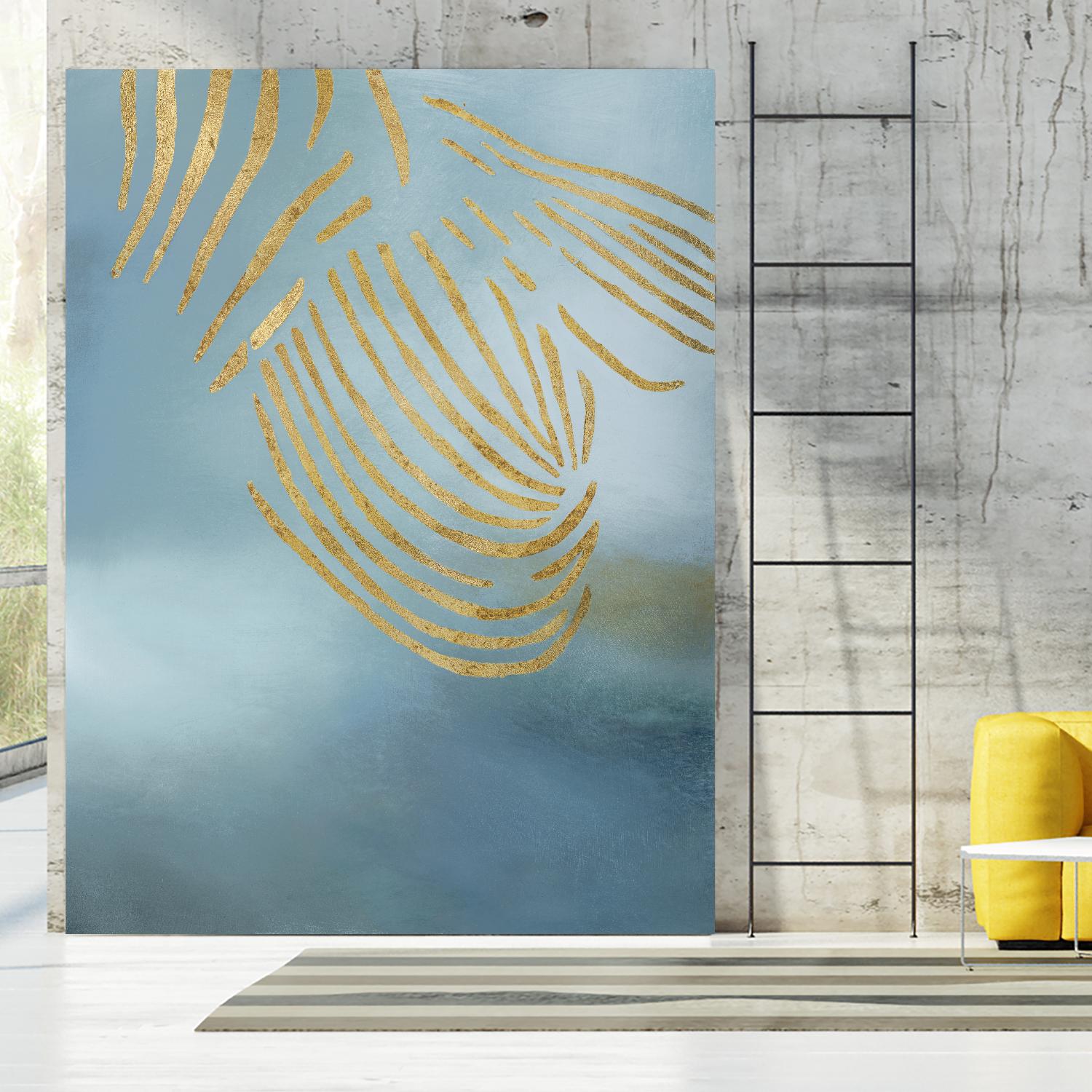 Trend 6 by Kyle Goderwis on GIANT ART - gold abstract