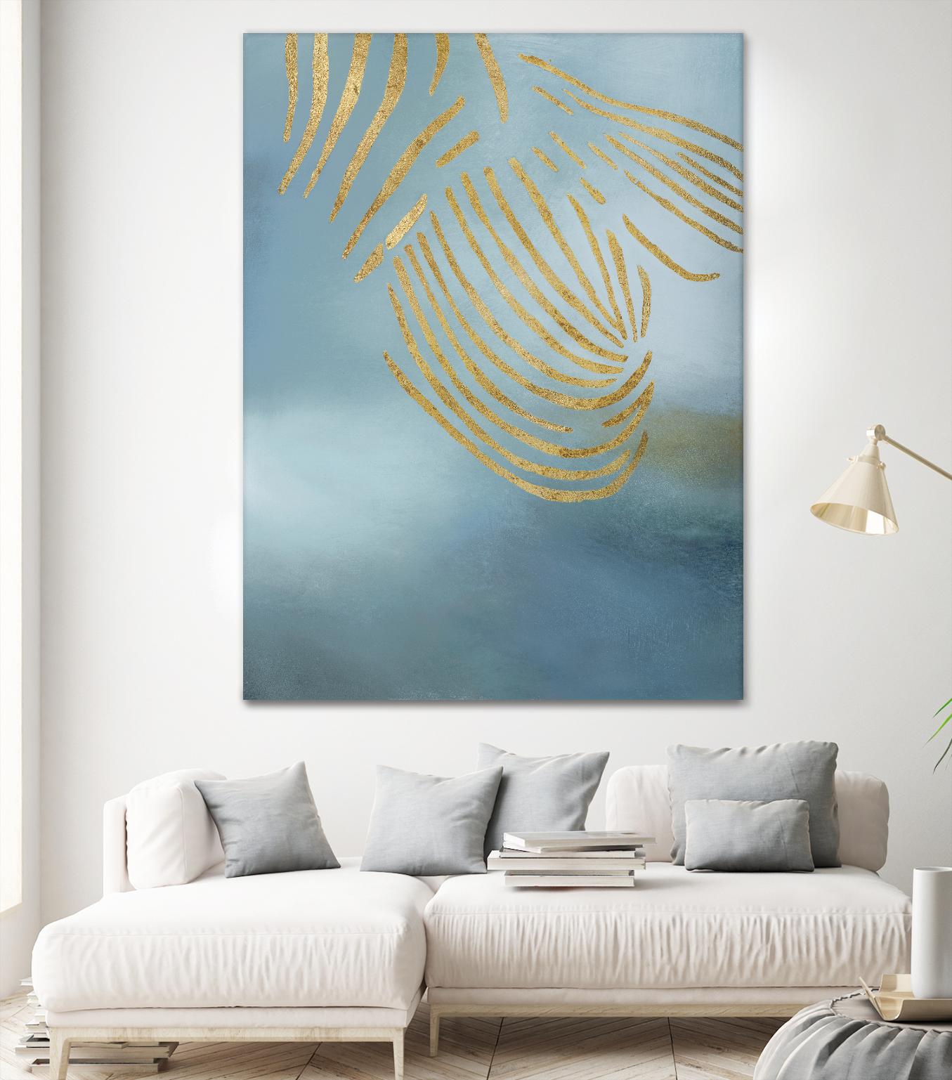 Trend 6 by Kyle Goderwis on GIANT ART - gold abstract