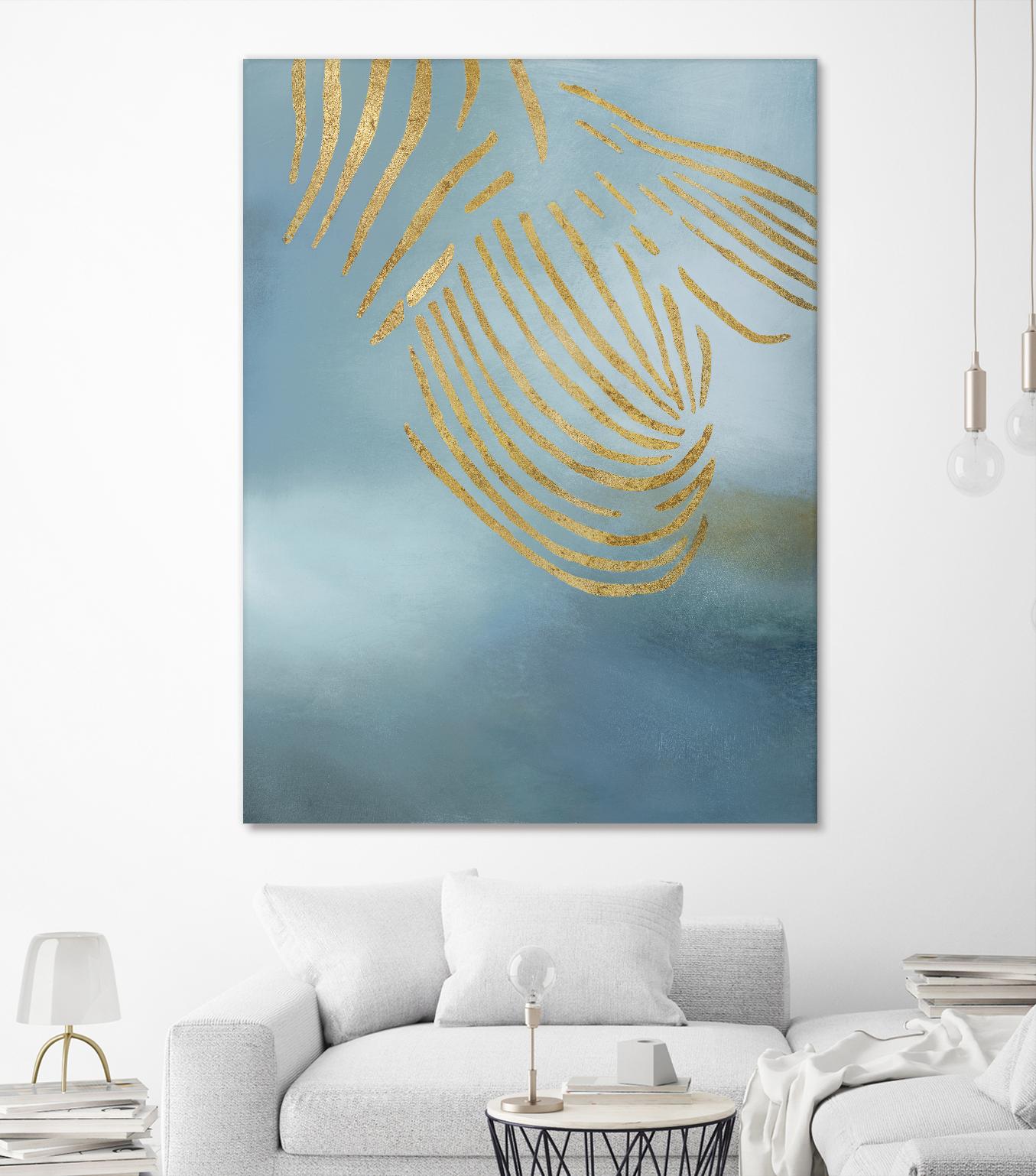 Trend 6 by Kyle Goderwis on GIANT ART - gold abstract