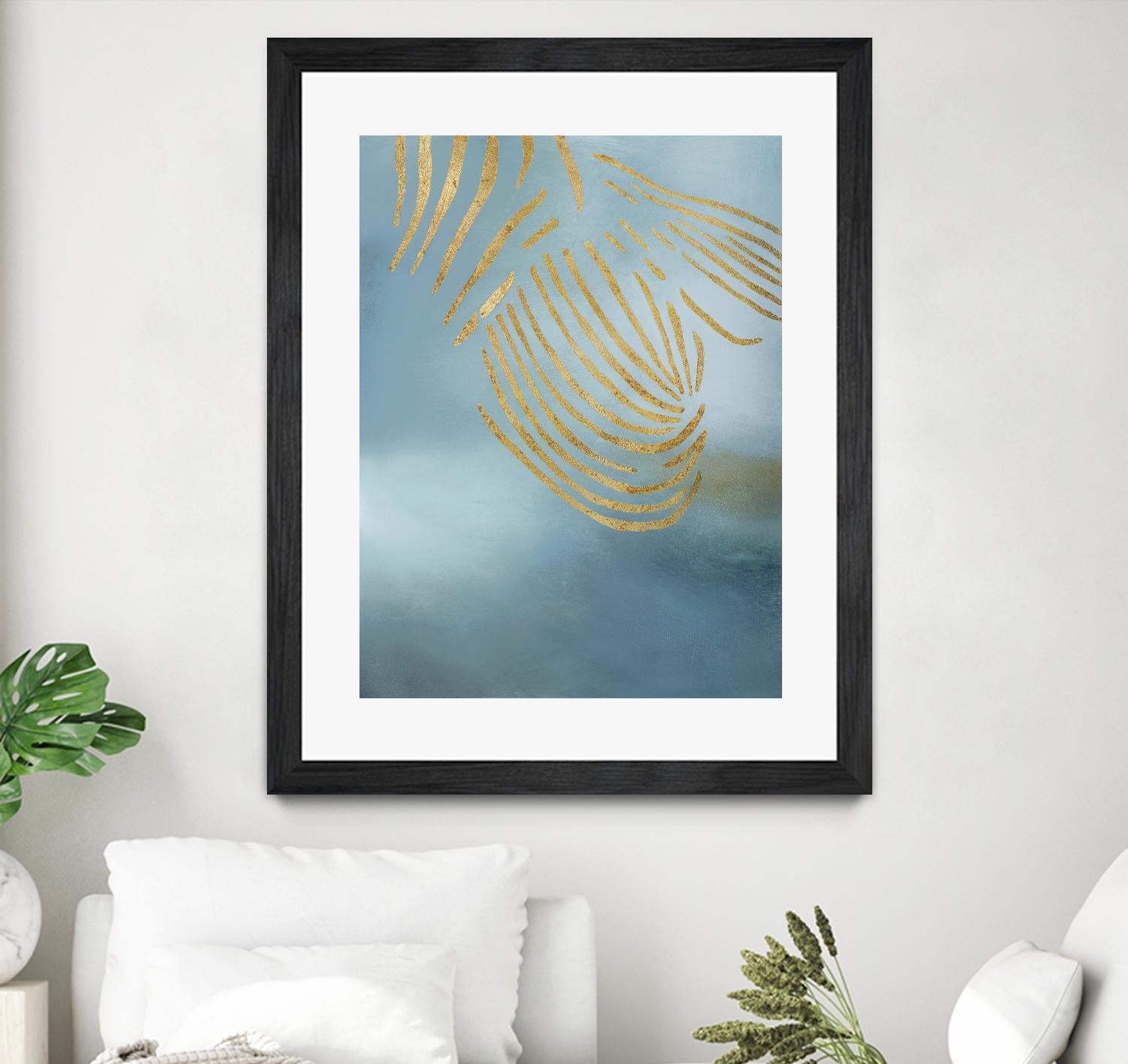 Trend 6 by Kyle Goderwis on GIANT ART - gold abstract