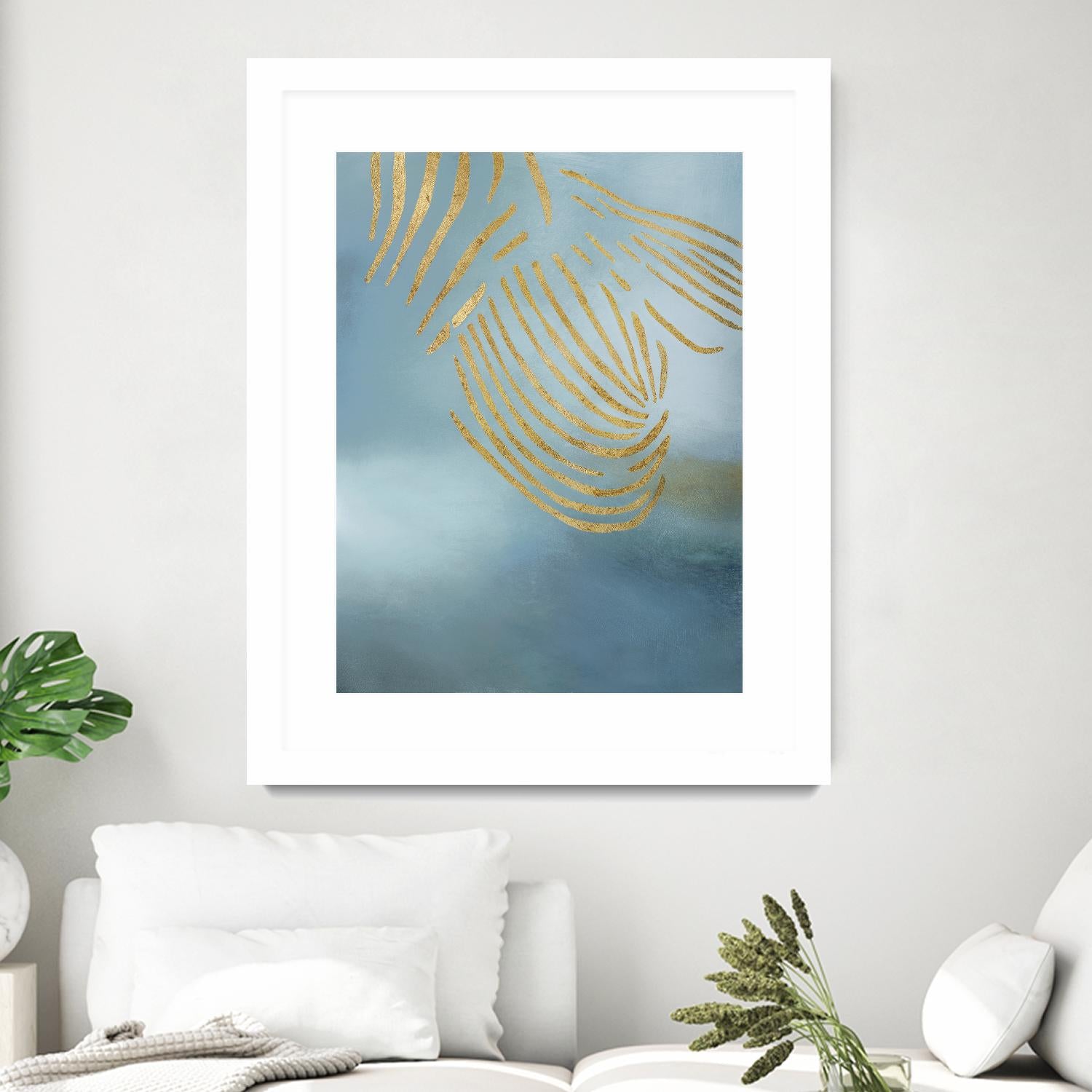 Trend 6 by Kyle Goderwis on GIANT ART - gold abstract