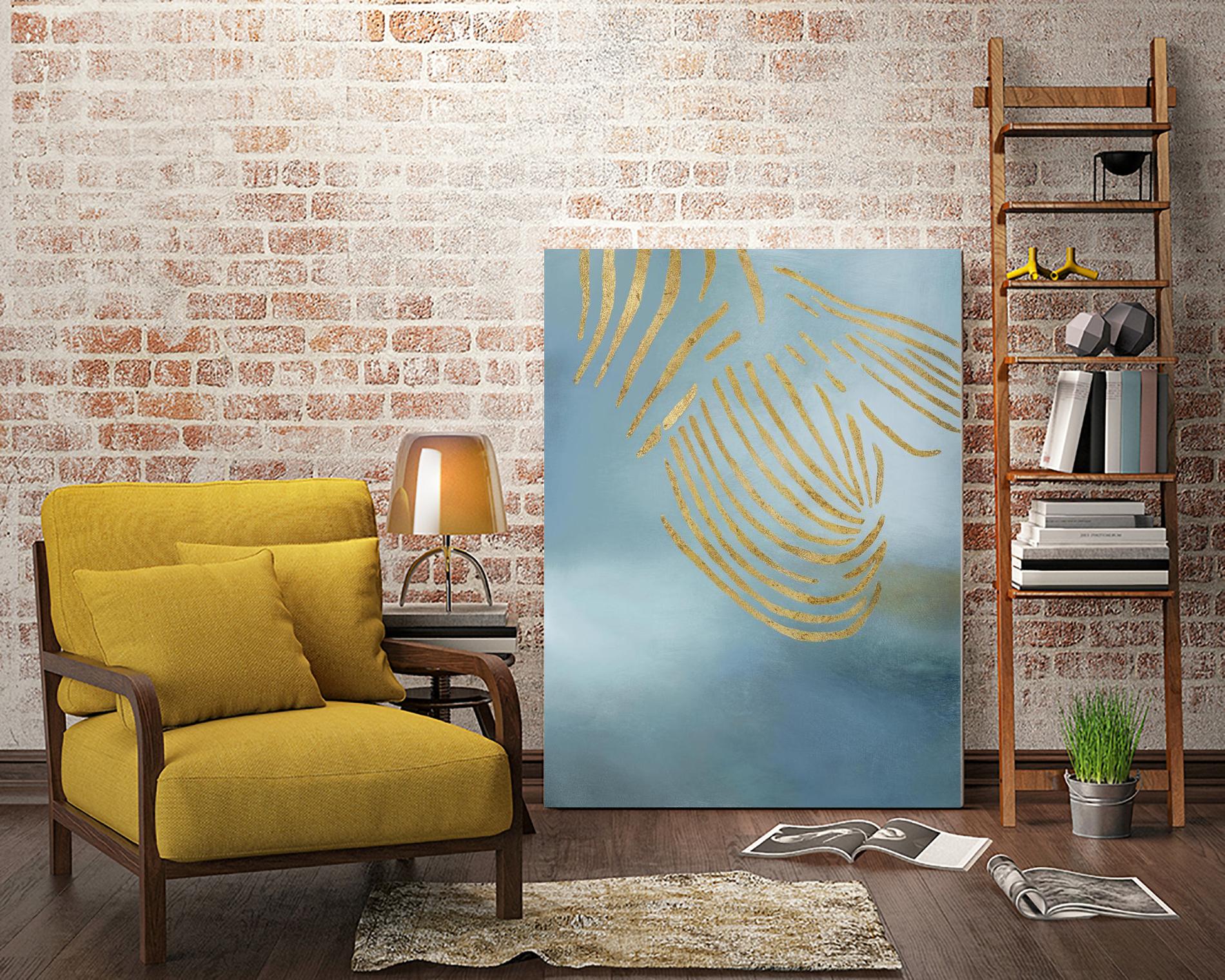 Trend 6 by Kyle Goderwis on GIANT ART - gold abstract