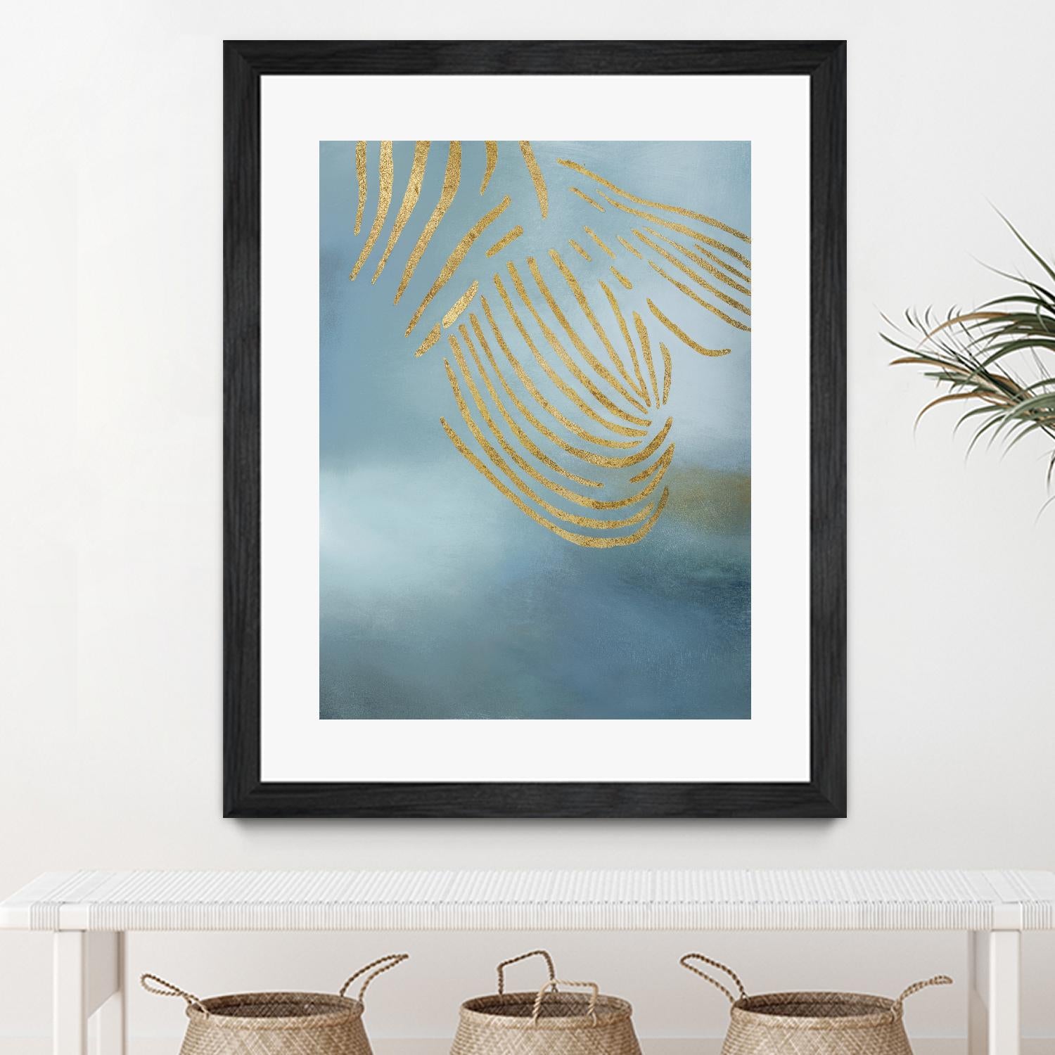 Trend 6 by Kyle Goderwis on GIANT ART - gold abstract