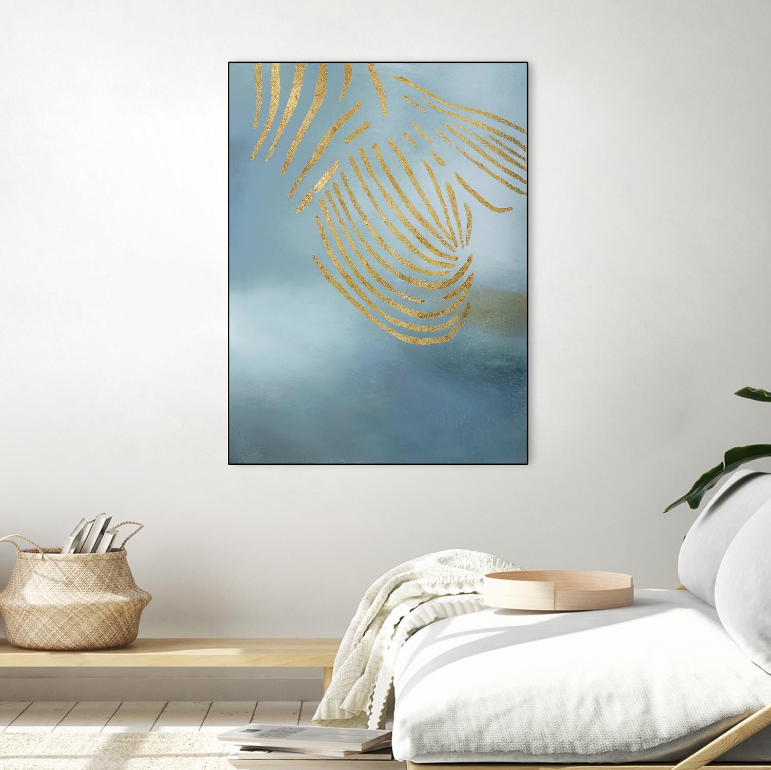 Trend 6 by Kyle Goderwis on GIANT ART - gold abstract