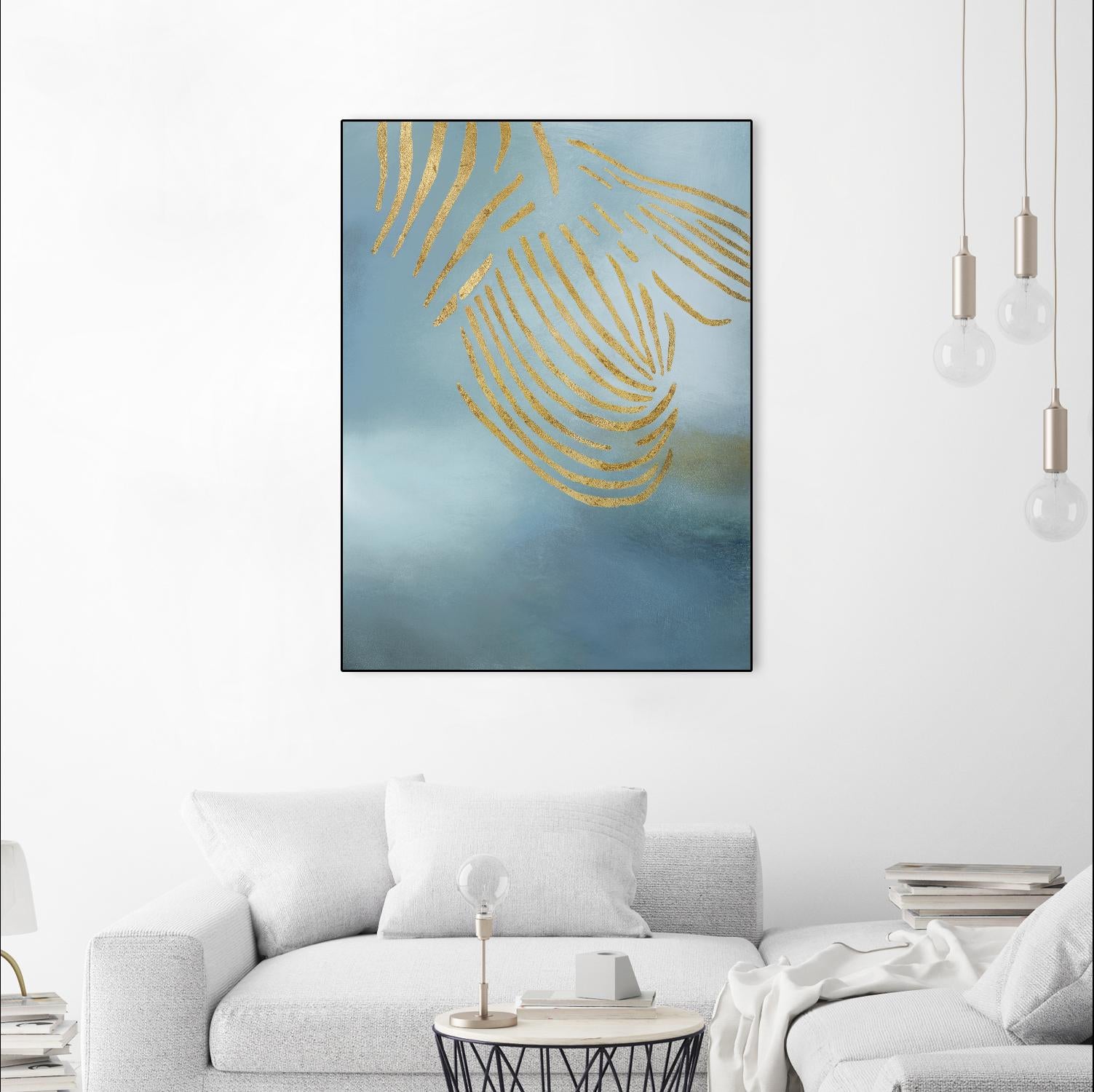 Trend 6 by Kyle Goderwis on GIANT ART - gold abstract