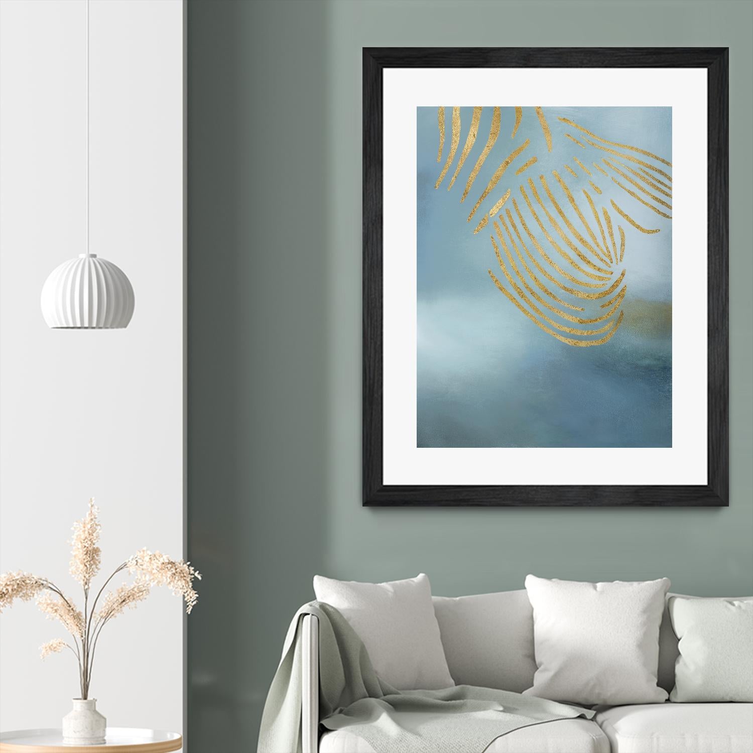 Trend 6 by Kyle Goderwis on GIANT ART - gold abstract