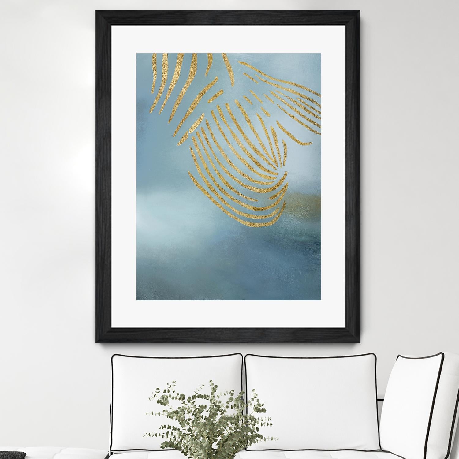 Trend 6 by Kyle Goderwis on GIANT ART - gold abstract