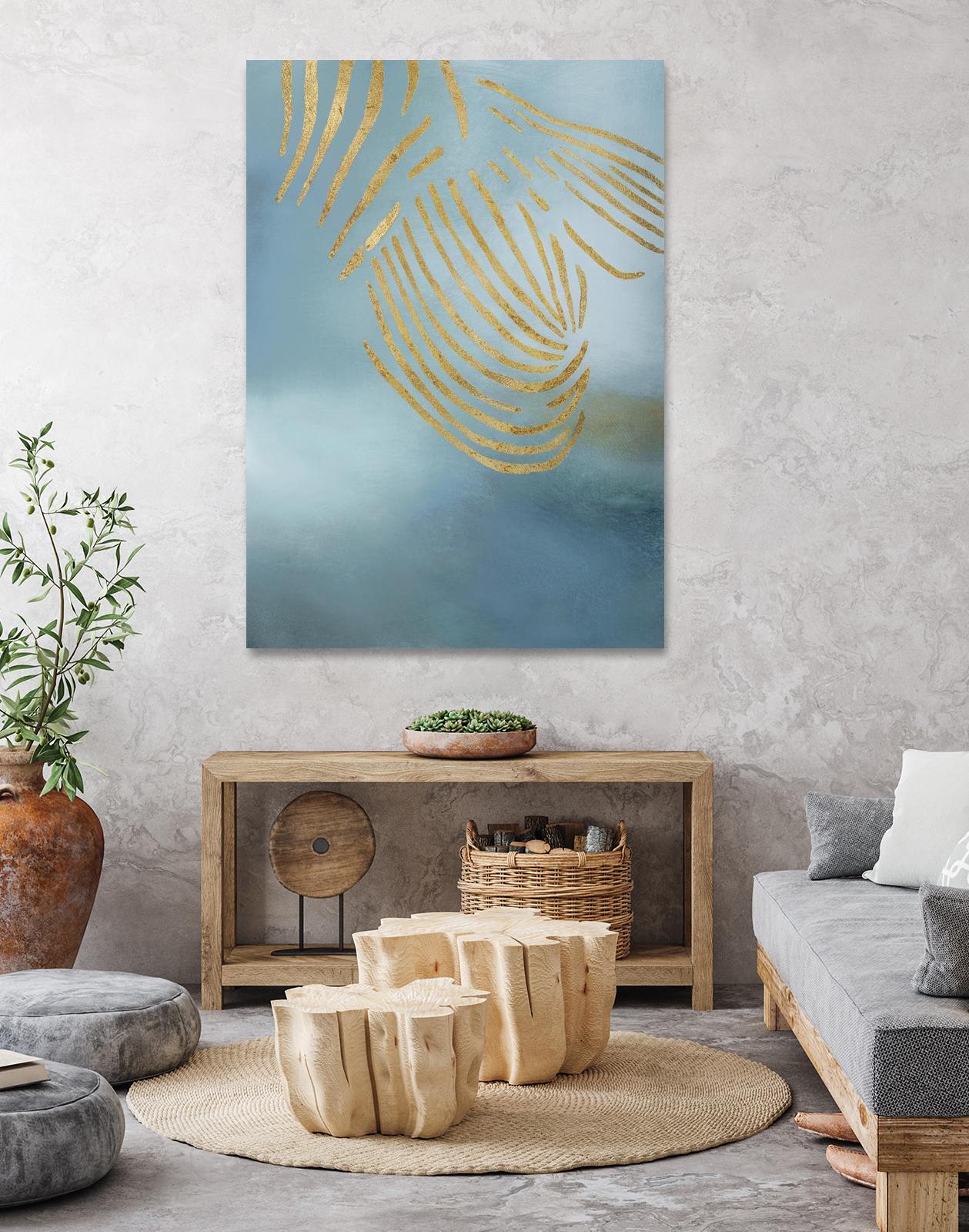 Trend 6 by Kyle Goderwis on GIANT ART - gold abstract