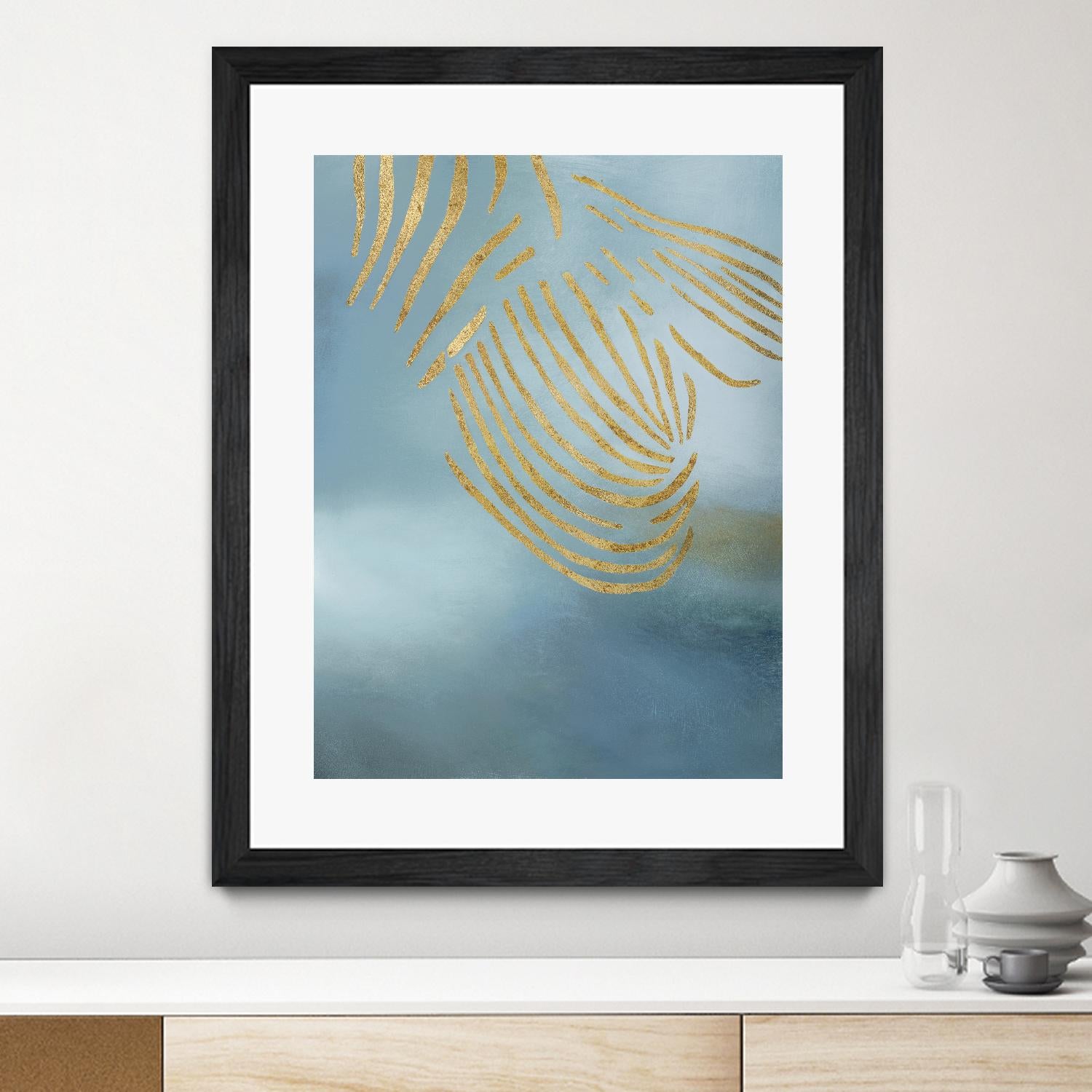 Trend 6 by Kyle Goderwis on GIANT ART - gold abstract