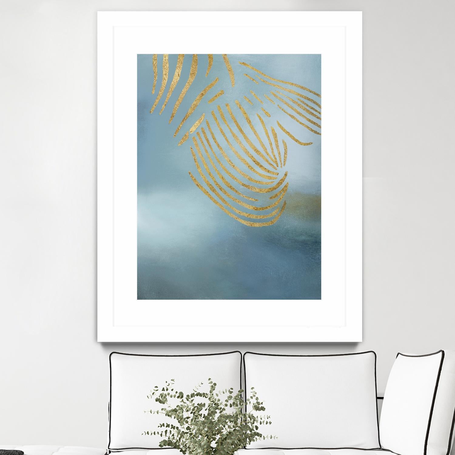 Trend 6 by Kyle Goderwis on GIANT ART - gold abstract