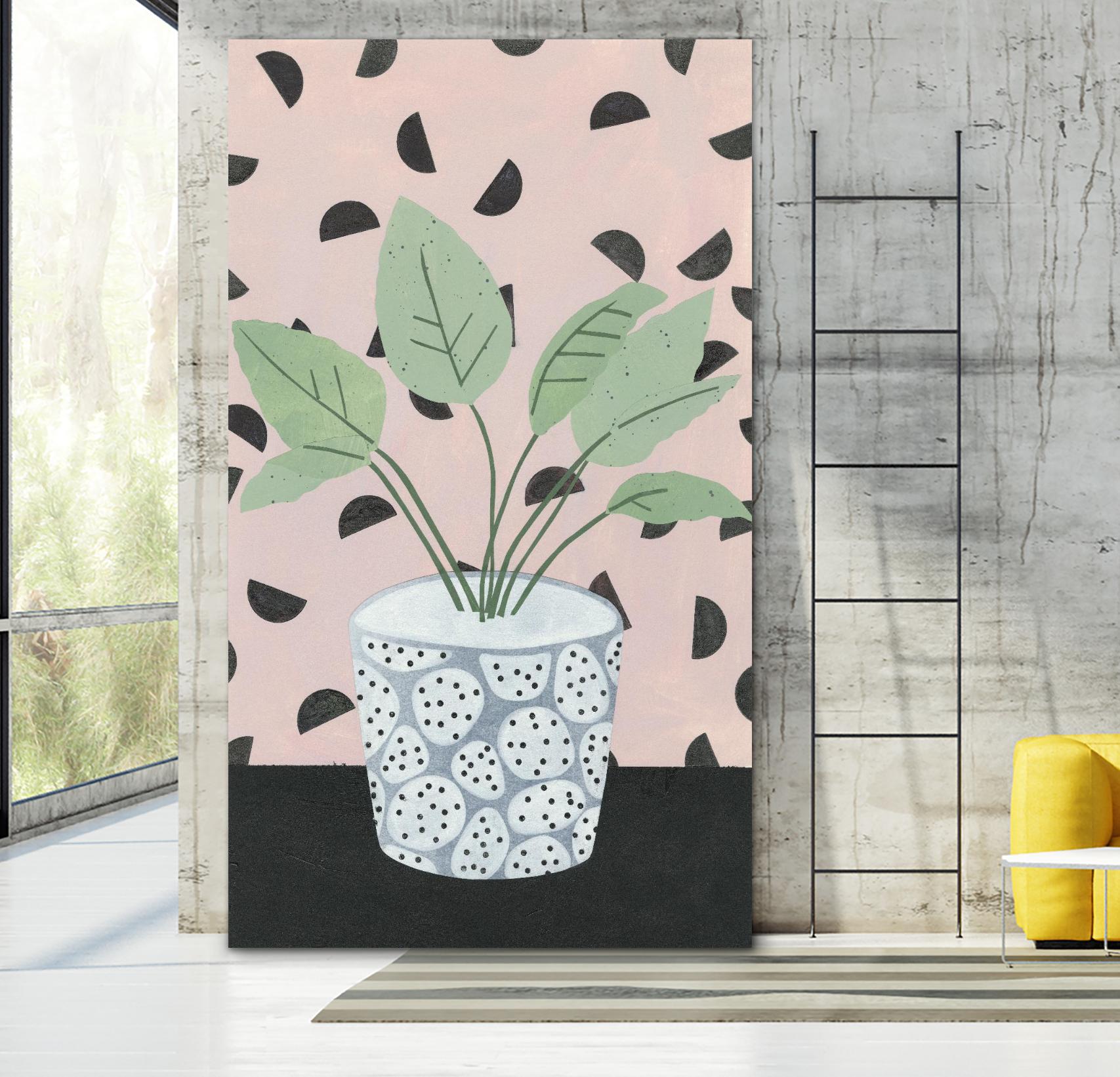 Table Plant 2 by ML Studio on GIANT ART - black contemporary plant