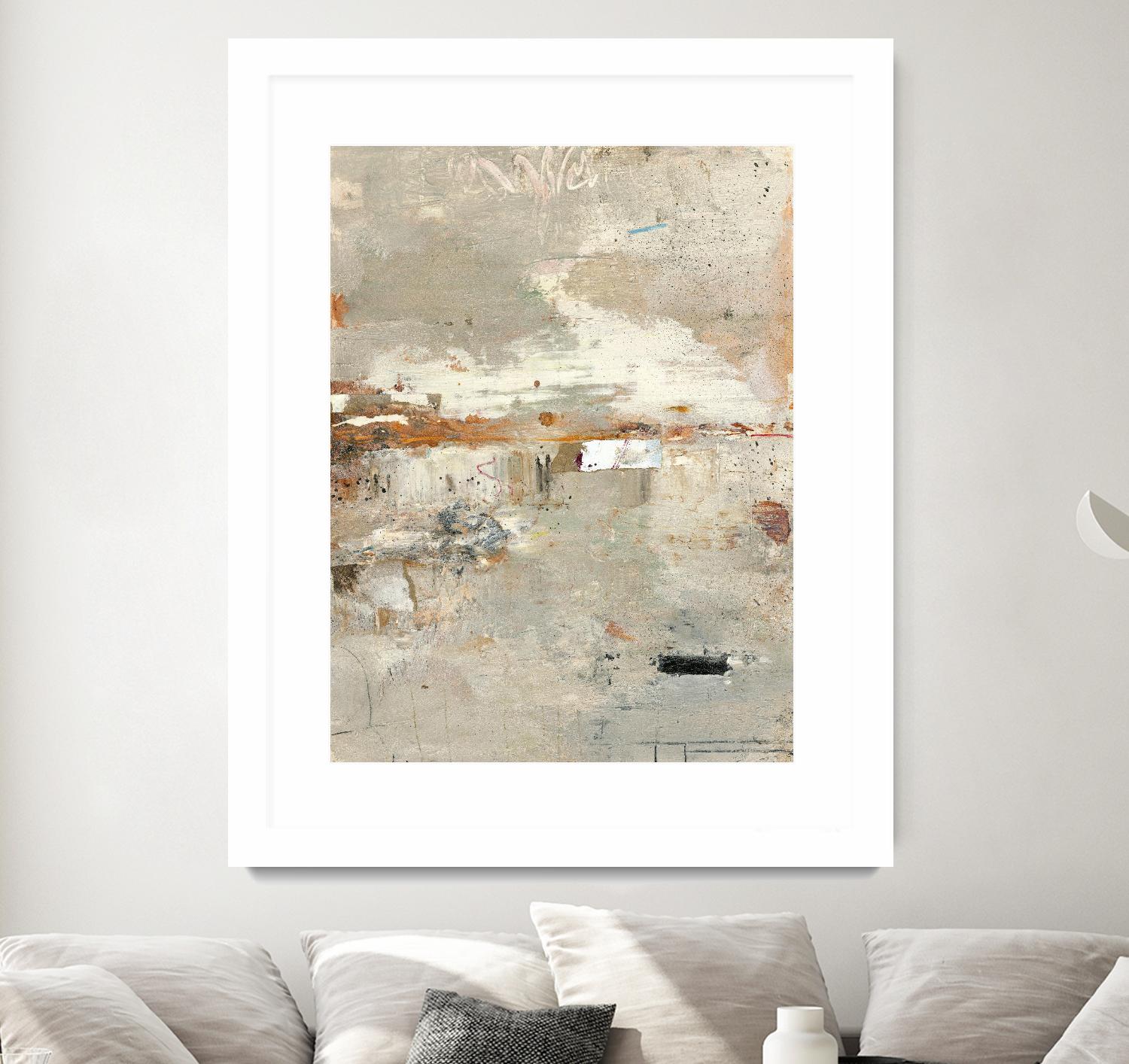 Glimpses 3 by PC Studio on GIANT ART - beige abstracts