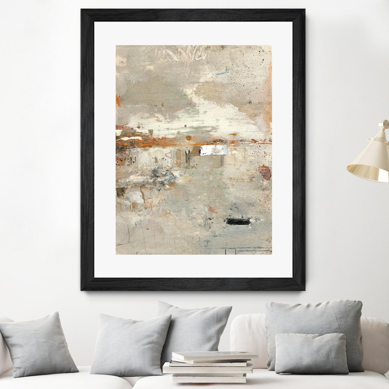 Glimpses 3 by PC Studio on GIANT ART - beige abstracts