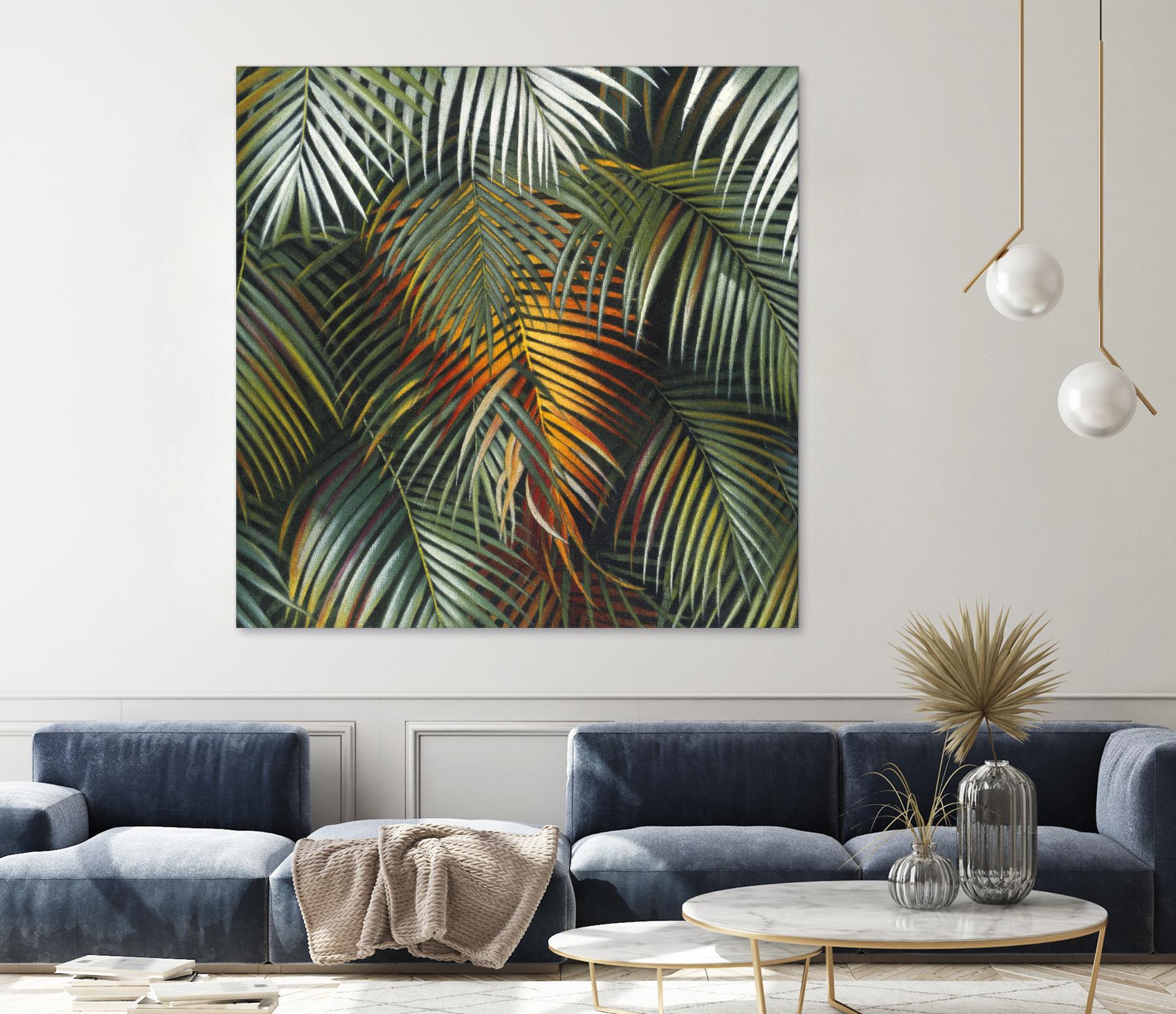 Tropical Suite VI by Nyoman Sudarsa on GIANT ART - yellow tropical