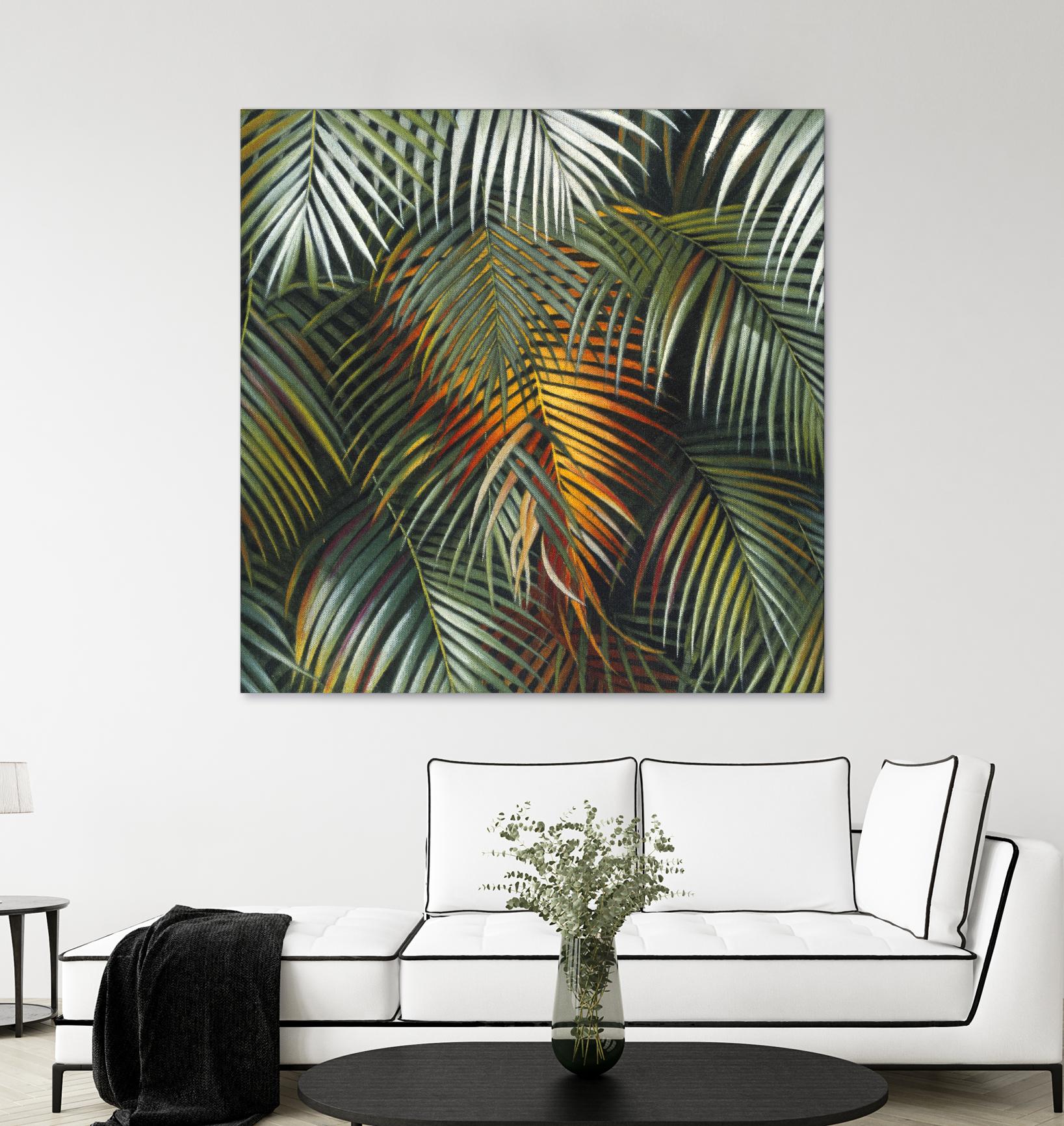 Tropical Suite VI by Nyoman Sudarsa on GIANT ART - yellow tropical