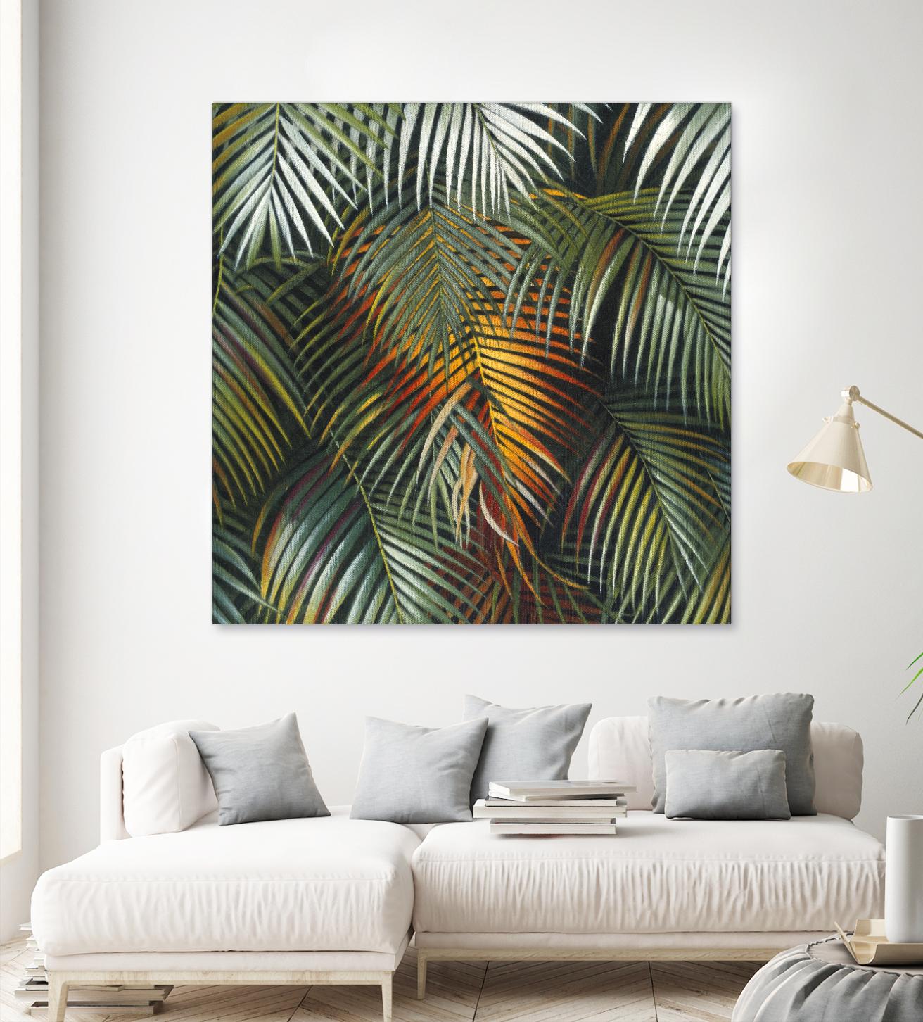 Tropical Suite VI by Nyoman Sudarsa on GIANT ART - yellow tropical