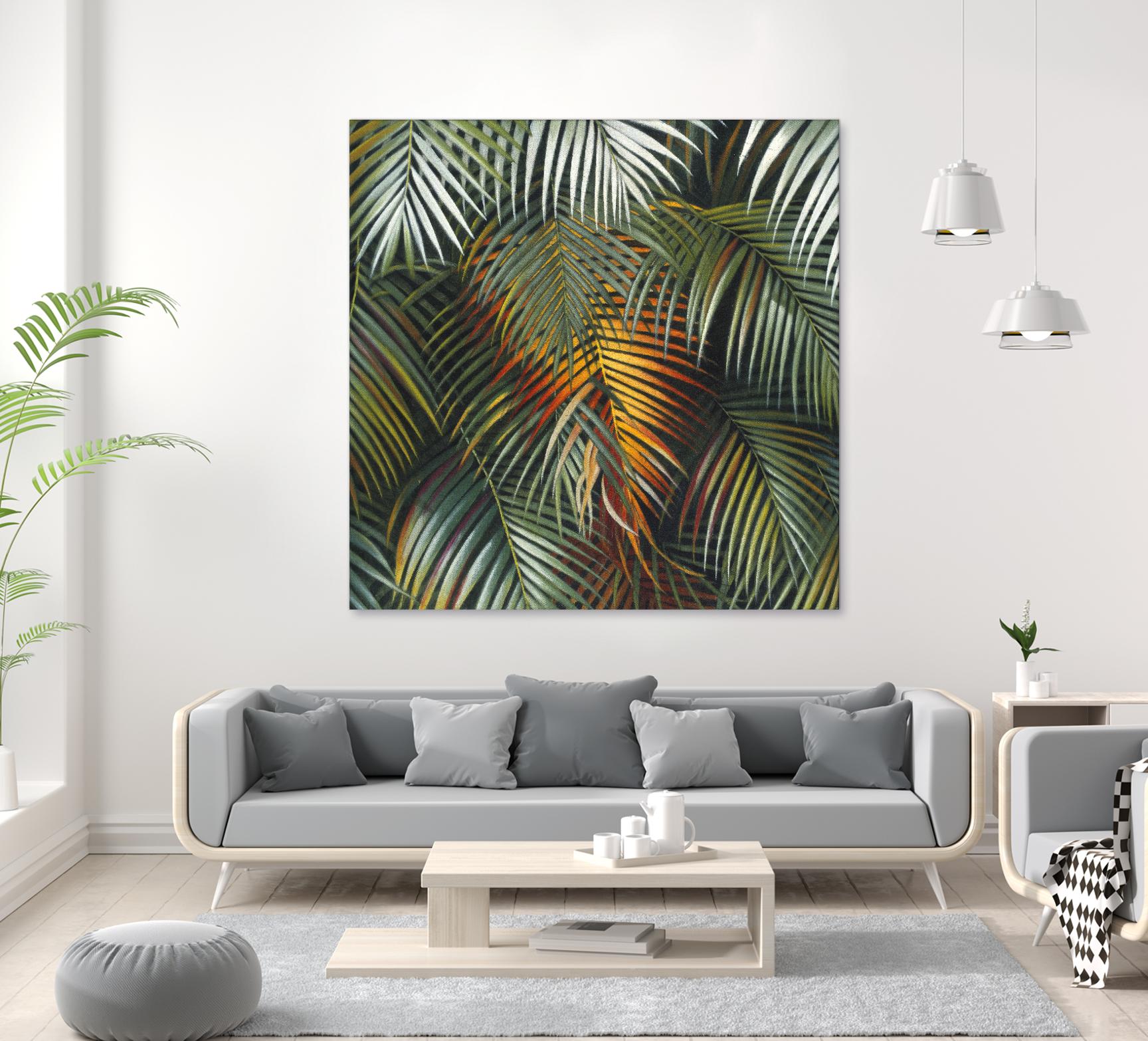 Tropical Suite VI by Nyoman Sudarsa on GIANT ART - yellow tropical
