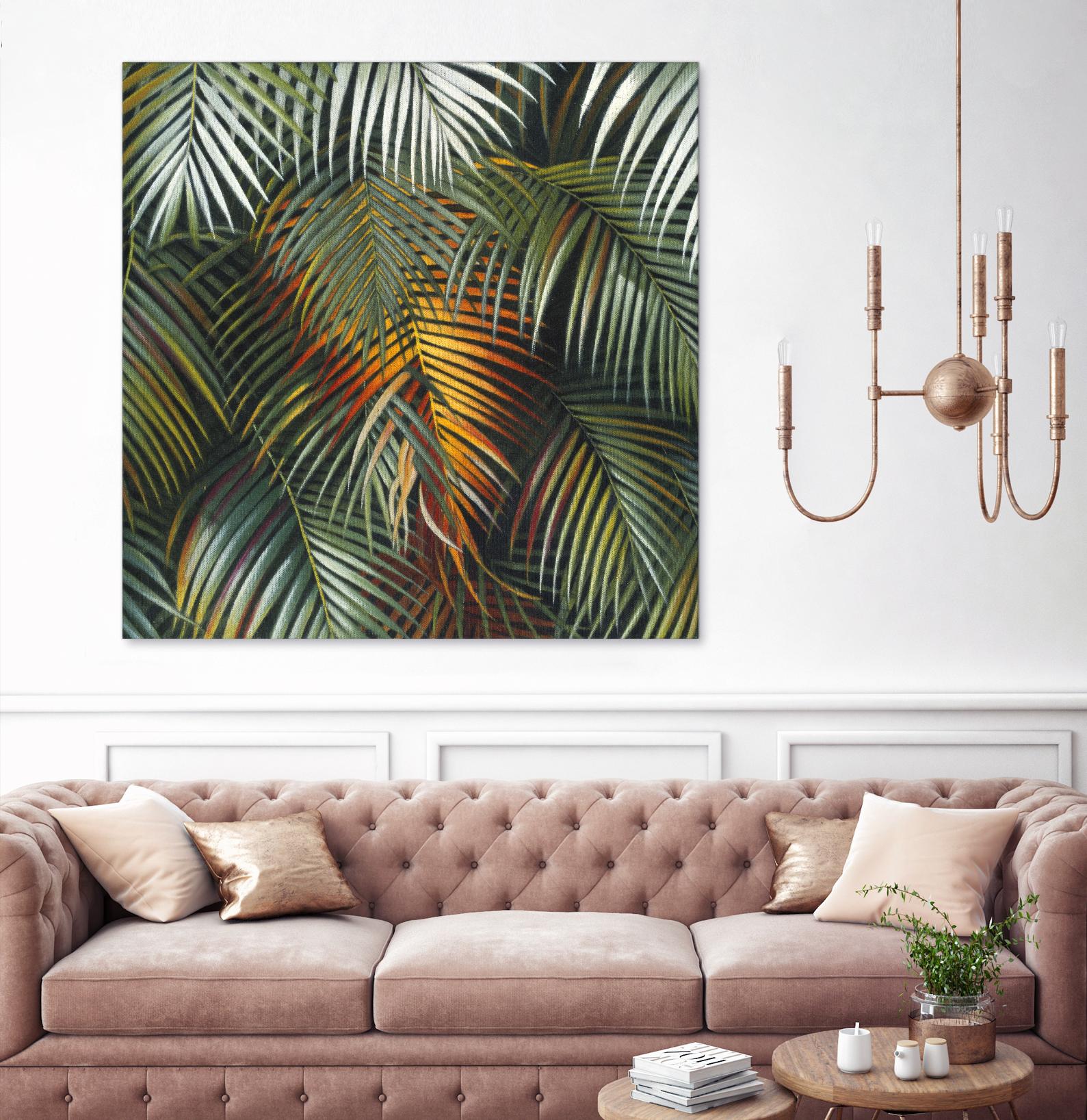 Tropical Suite VI by Nyoman Sudarsa on GIANT ART - yellow tropical