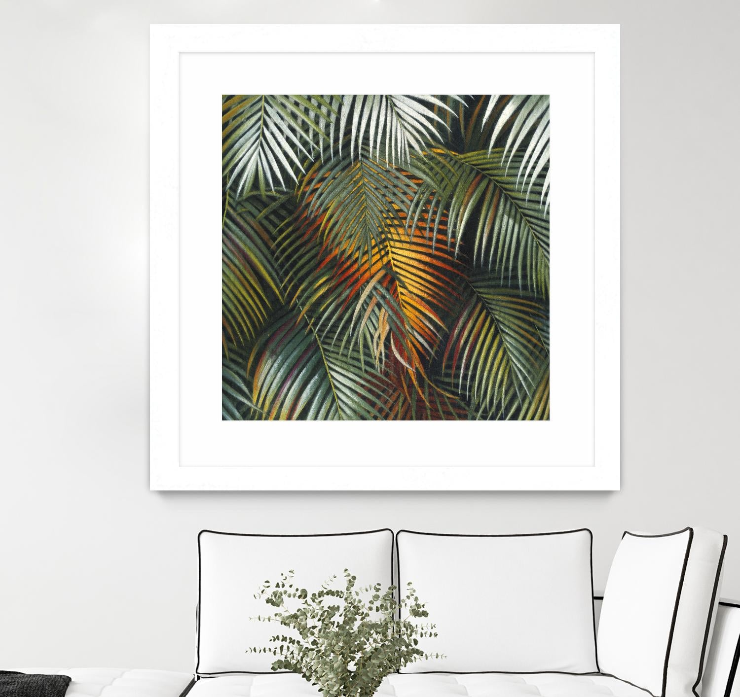Tropical Suite VI by Nyoman Sudarsa on GIANT ART - yellow tropical