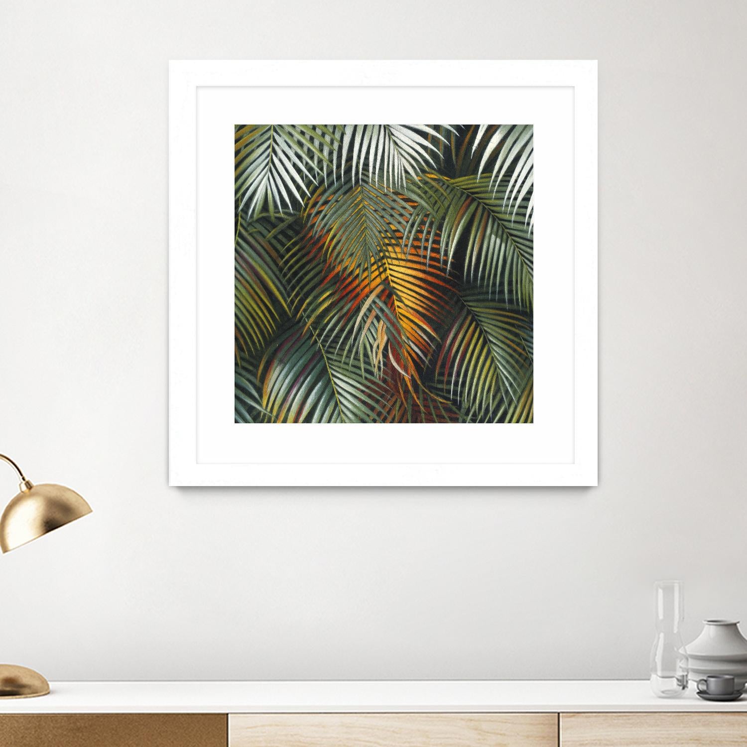 Tropical Suite VI by Nyoman Sudarsa on GIANT ART - yellow tropical