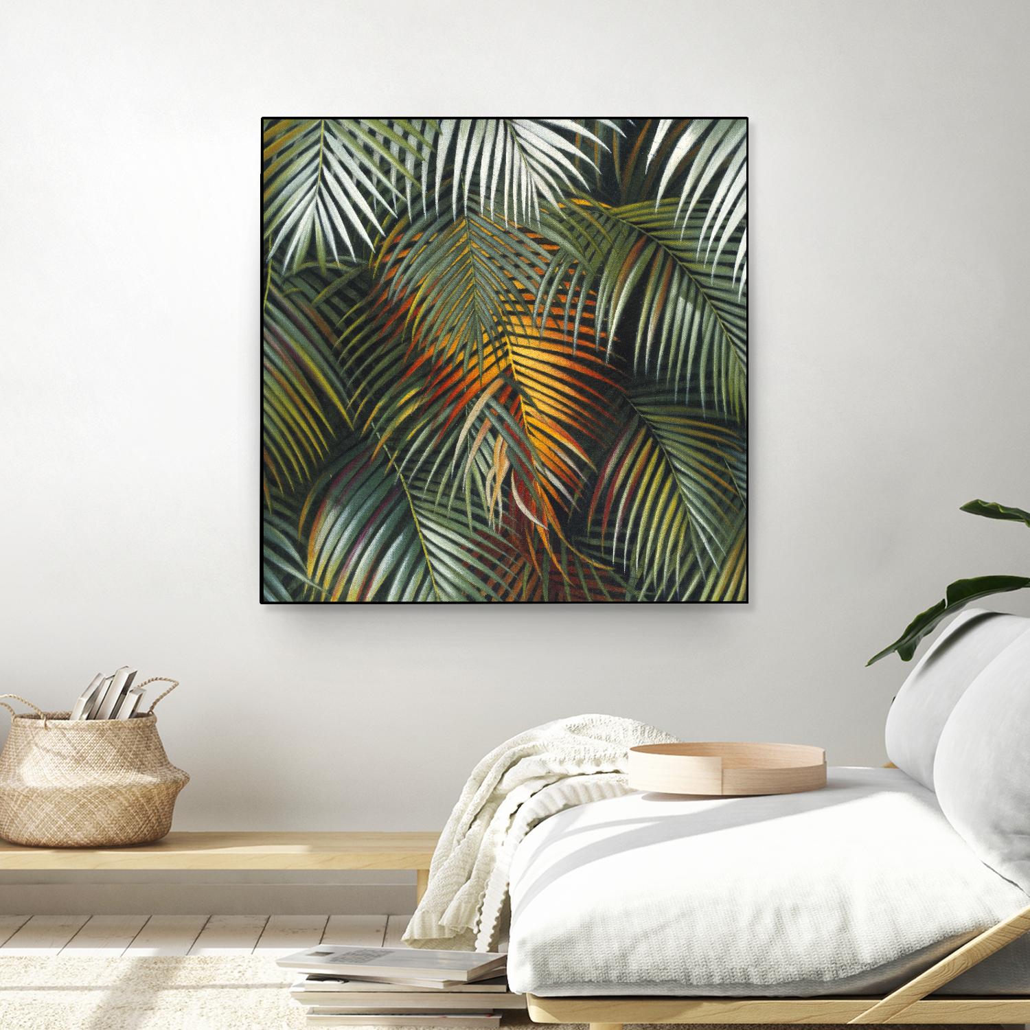 Tropical Suite VI by Nyoman Sudarsa on GIANT ART - yellow tropical