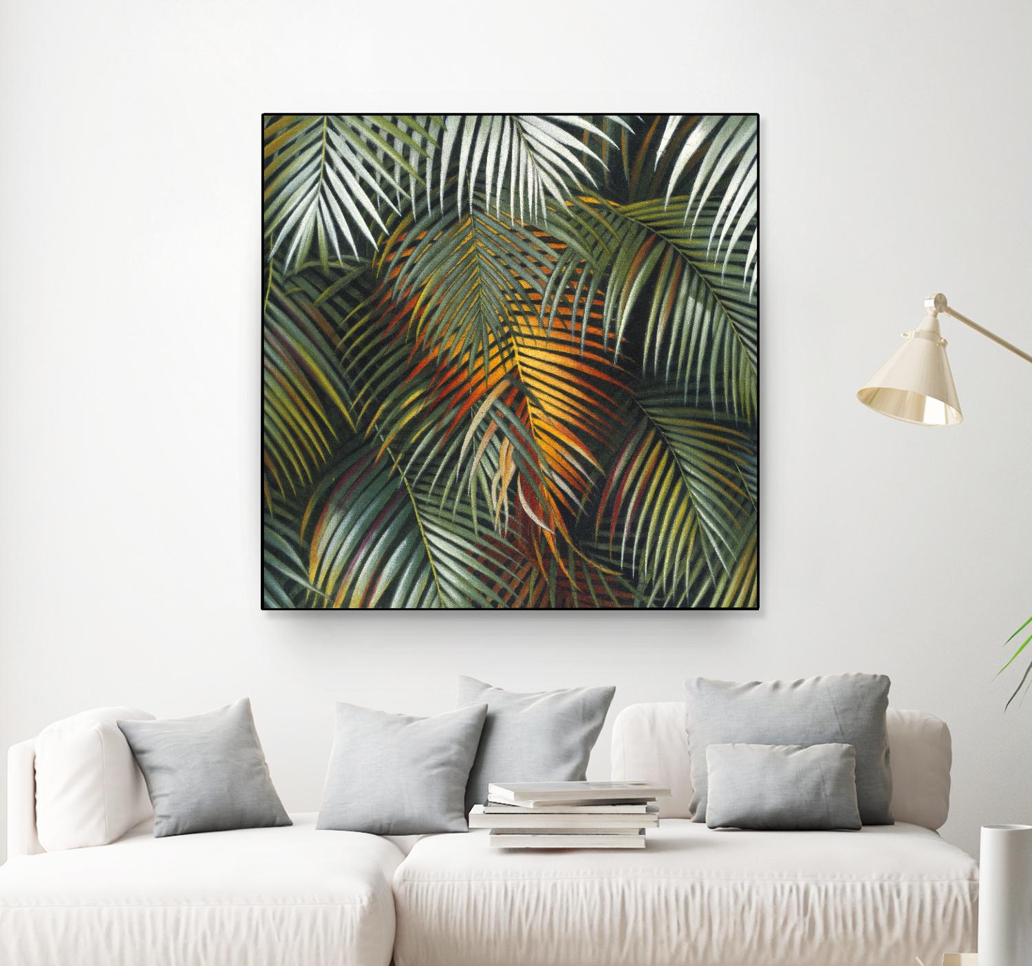 Tropical Suite VI by Nyoman Sudarsa on GIANT ART - yellow tropical