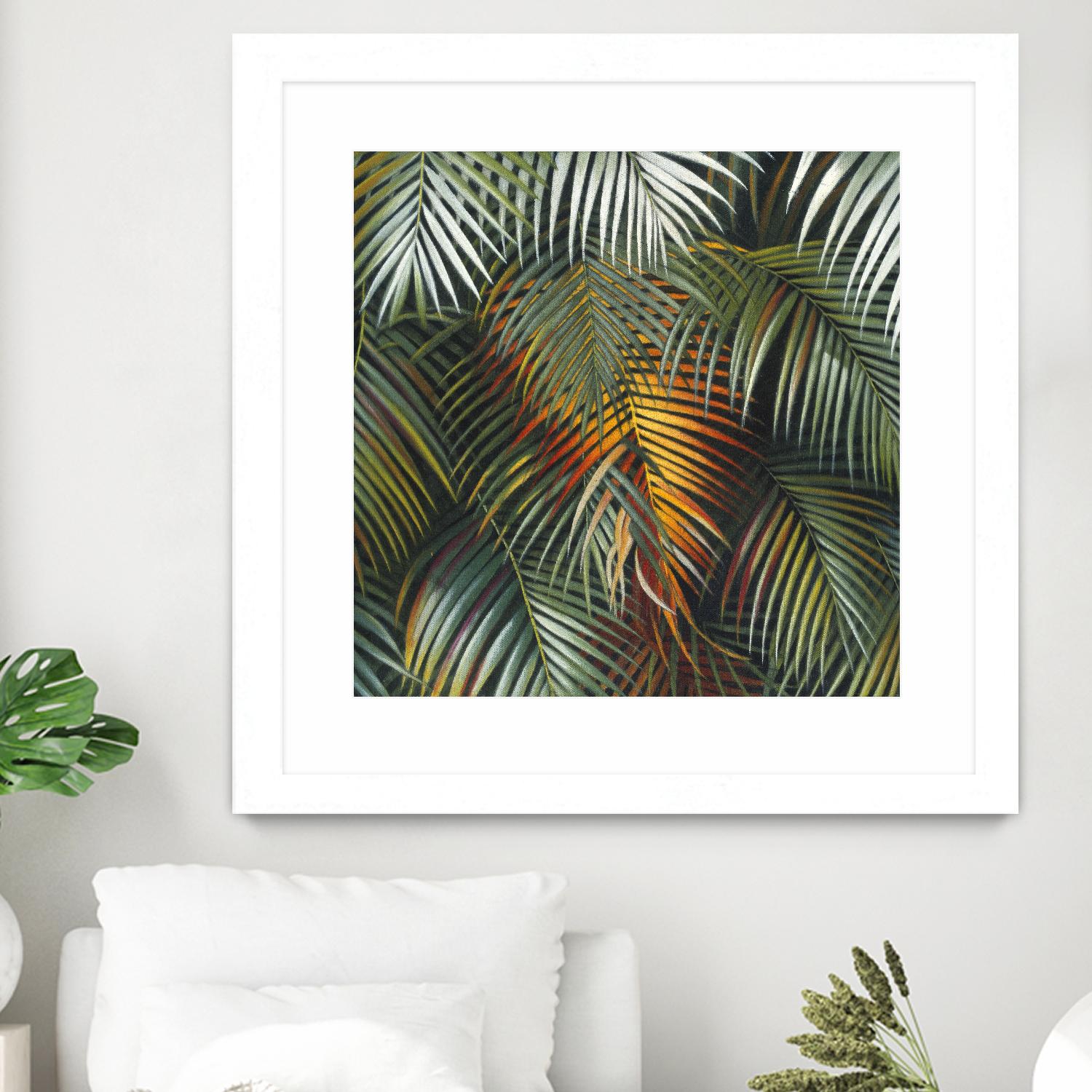 Tropical Suite VI by Nyoman Sudarsa on GIANT ART - yellow tropical