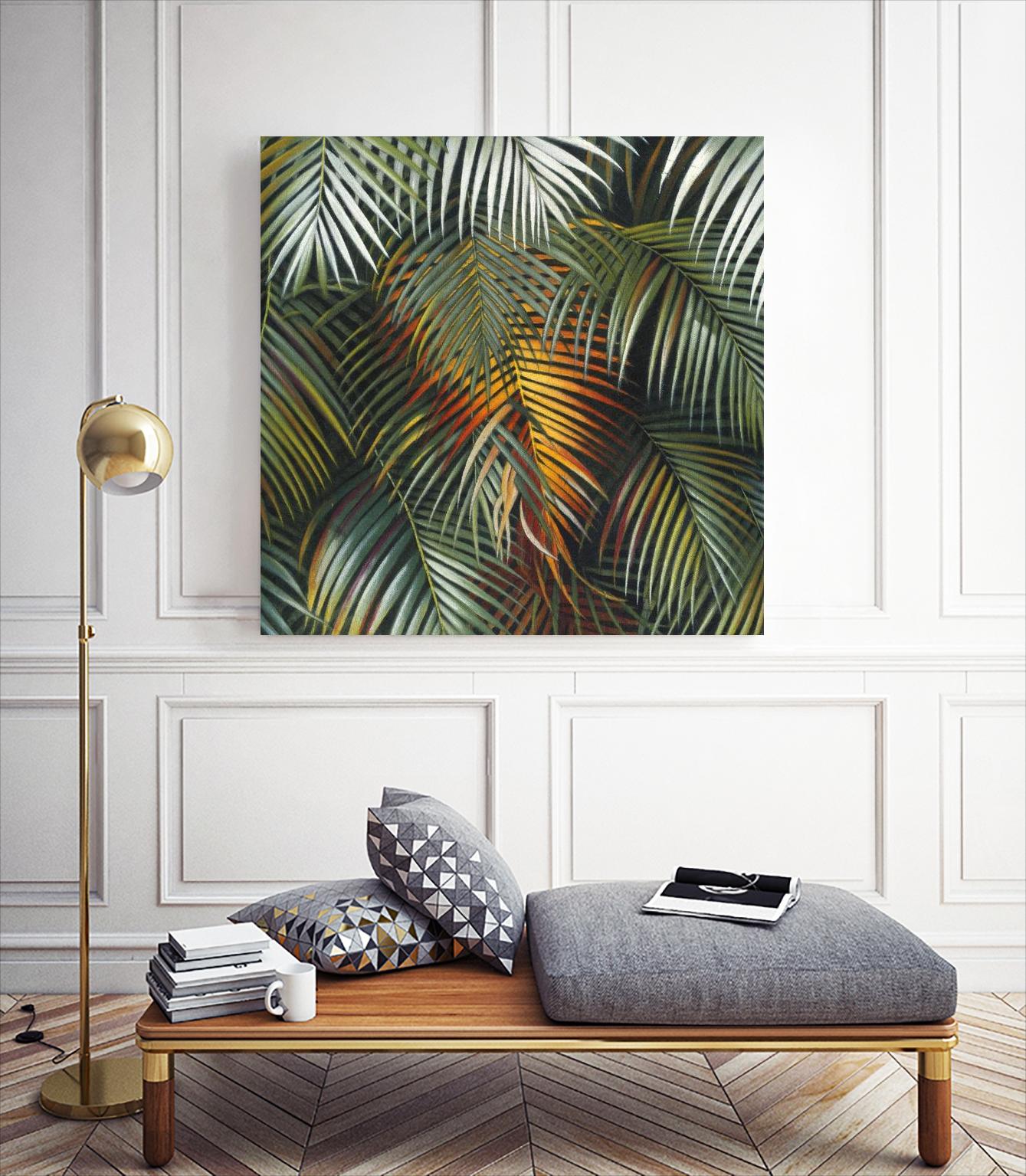Tropical Suite VI by Nyoman Sudarsa on GIANT ART - yellow tropical