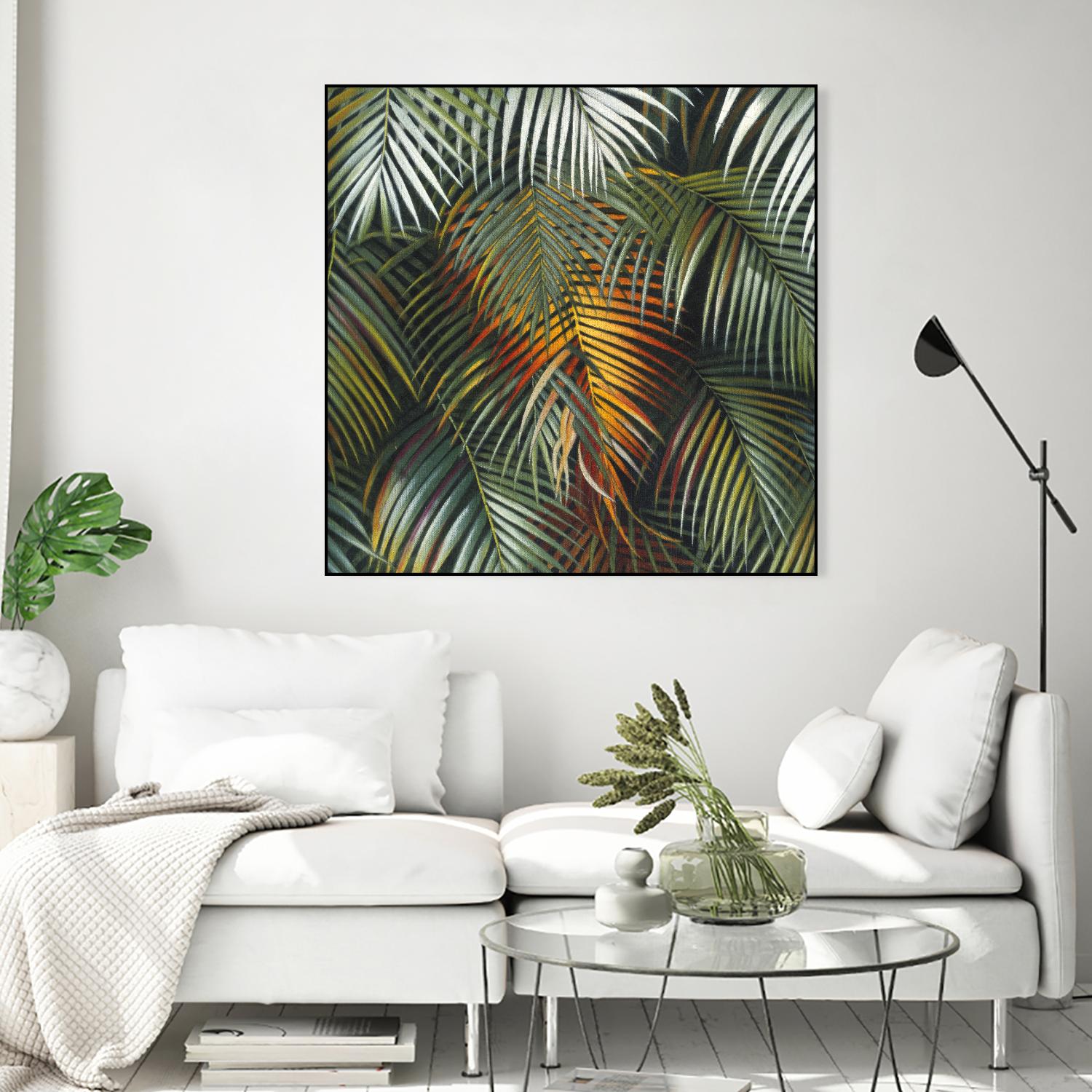 Tropical Suite VI by Nyoman Sudarsa on GIANT ART - yellow tropical