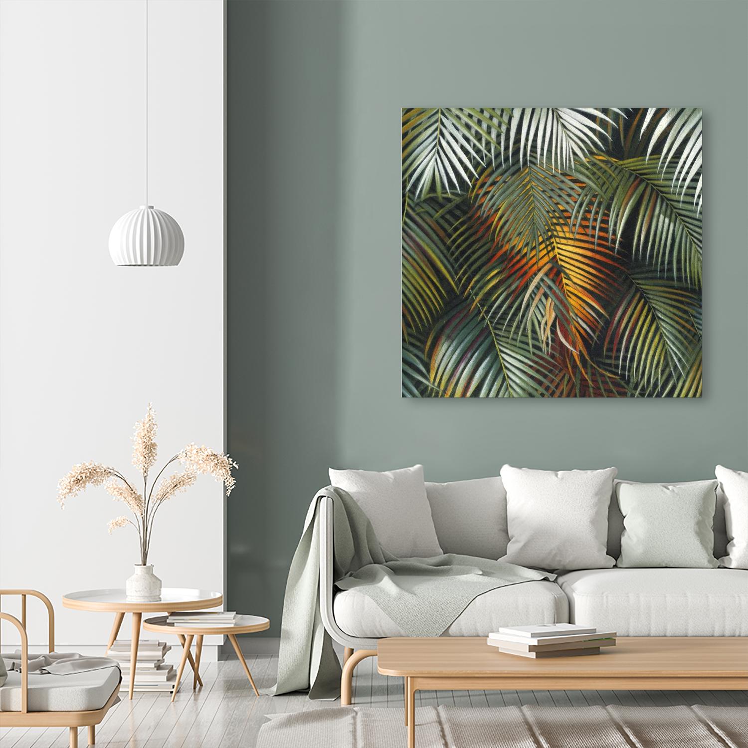 Tropical Suite VI by Nyoman Sudarsa on GIANT ART - yellow tropical