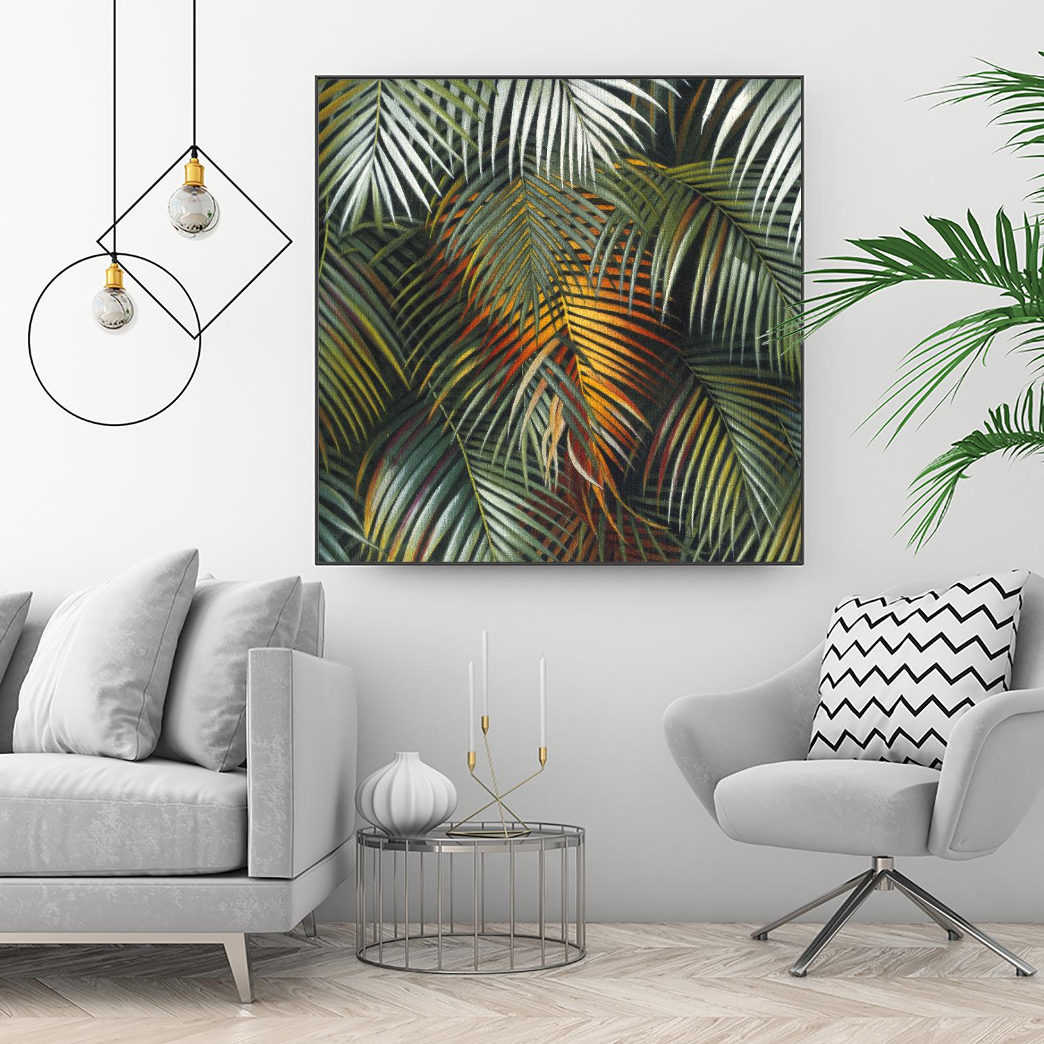 Tropical Suite VI by Nyoman Sudarsa on GIANT ART - yellow tropical