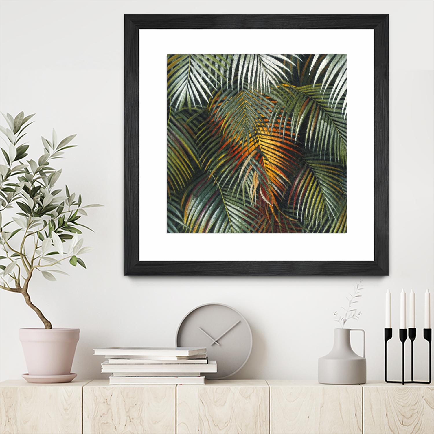 Tropical Suite VI by Nyoman Sudarsa on GIANT ART - yellow tropical