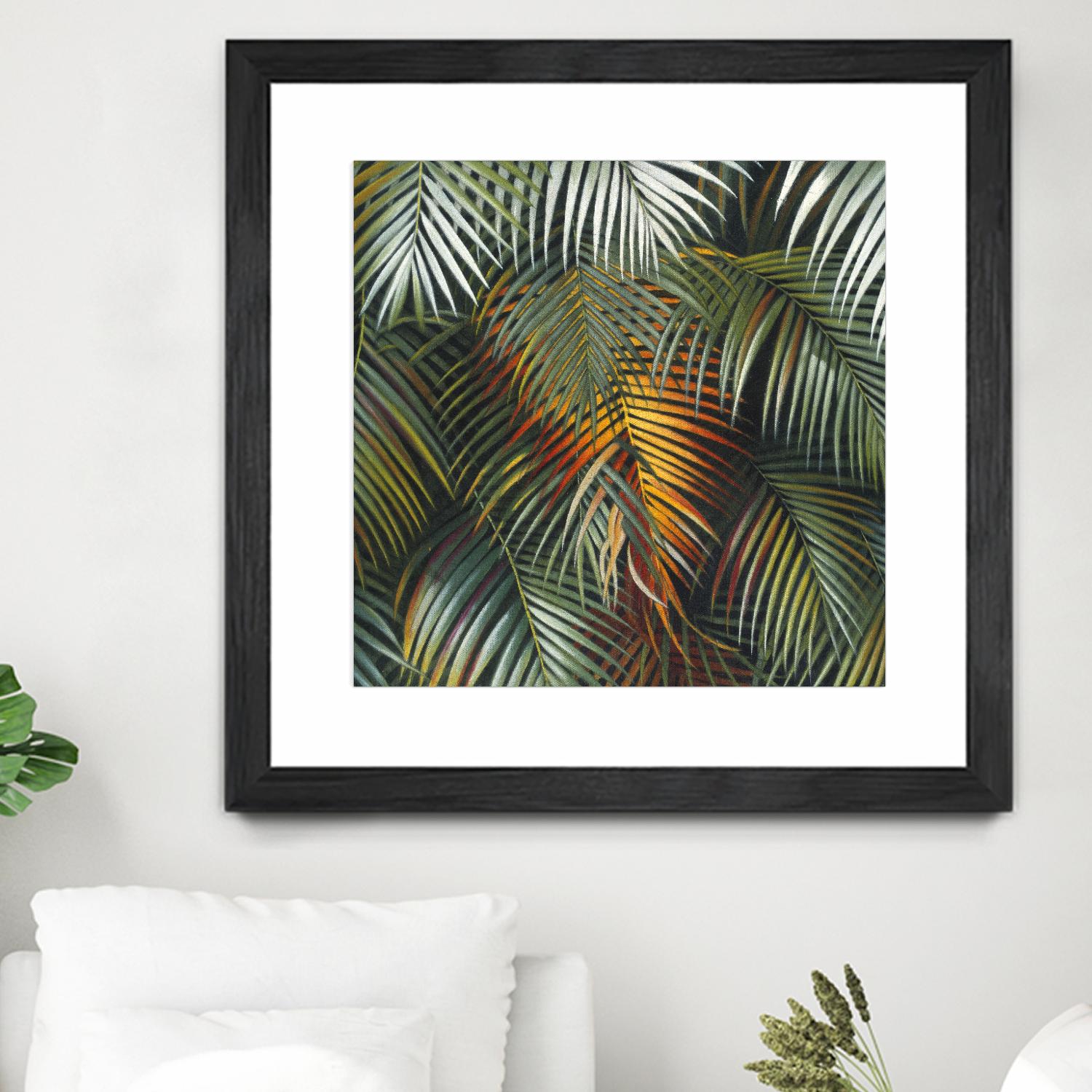 Tropical Suite VI by Nyoman Sudarsa on GIANT ART - yellow tropical