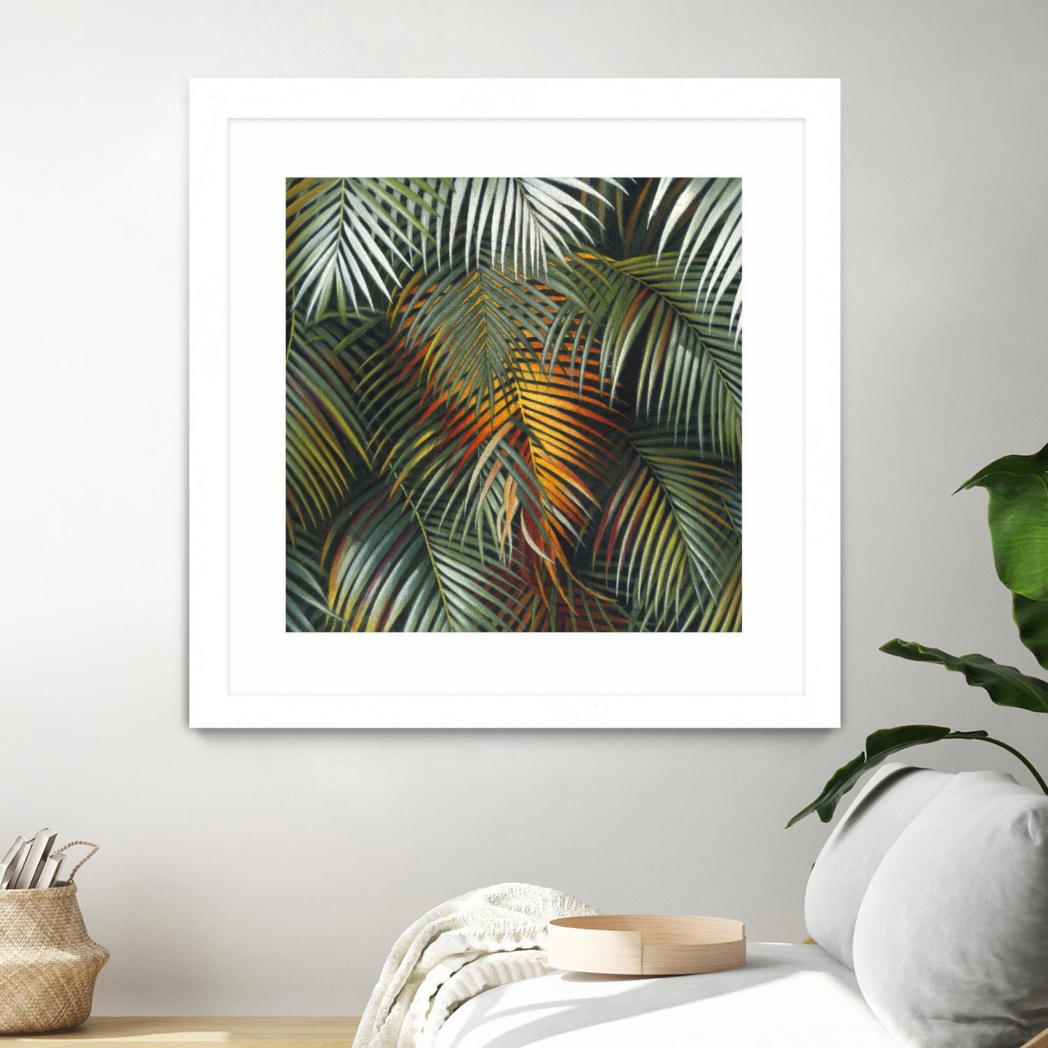 Tropical Suite VI by Nyoman Sudarsa on GIANT ART - yellow tropical