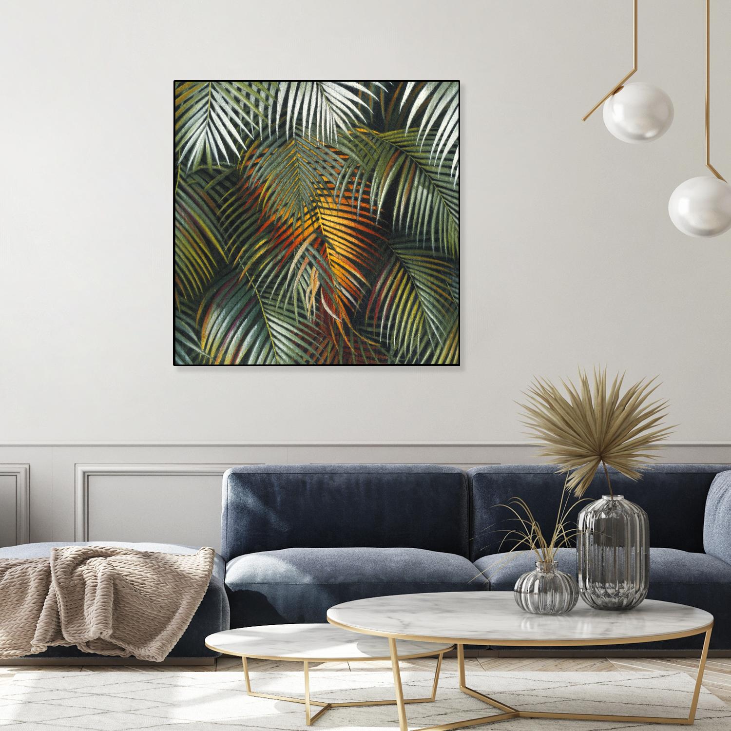 Tropical Suite VI by Nyoman Sudarsa on GIANT ART - yellow tropical