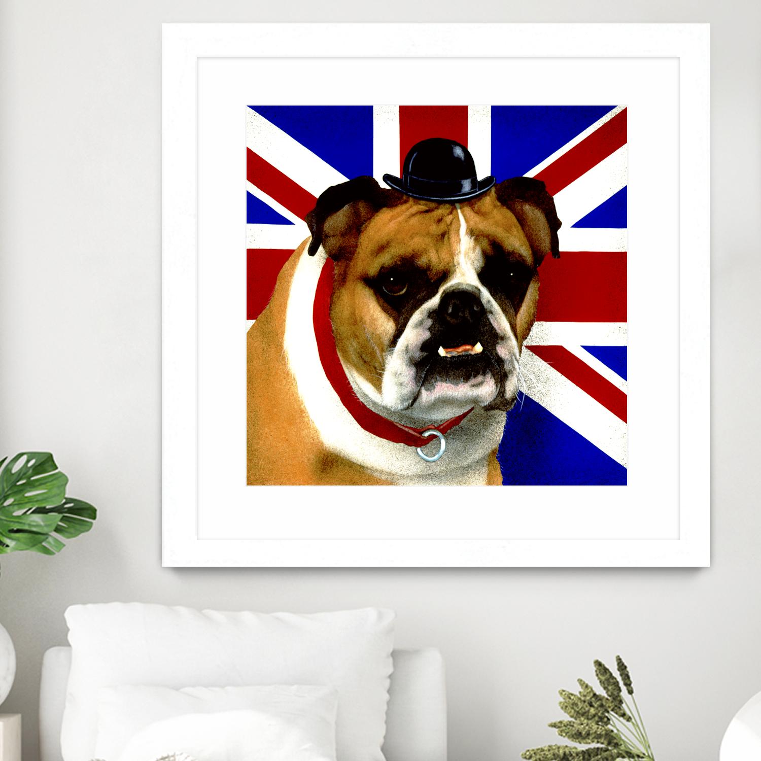 Bully by Will Bullas on GIANT ART - blue animals