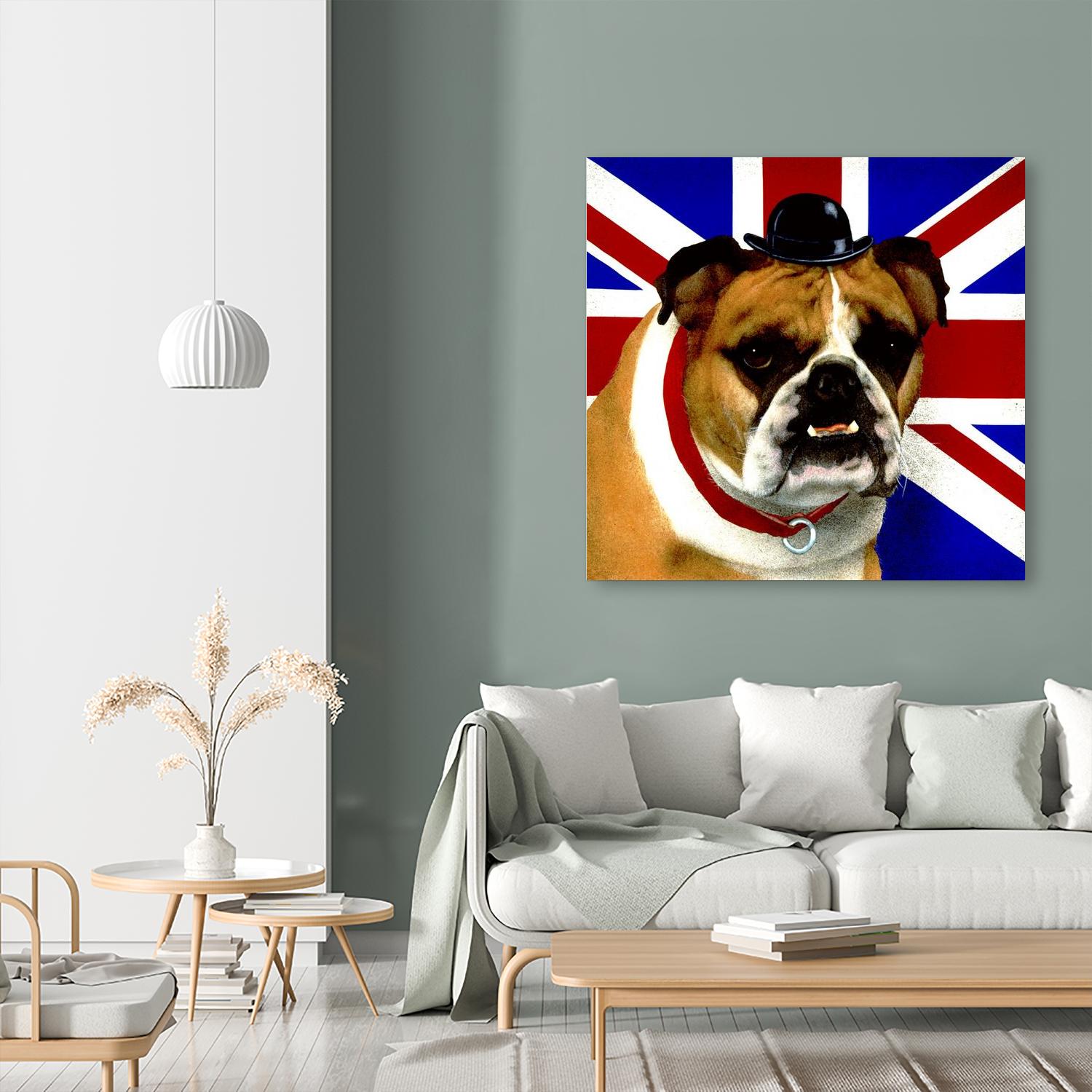 Bully by Will Bullas on GIANT ART - blue animals