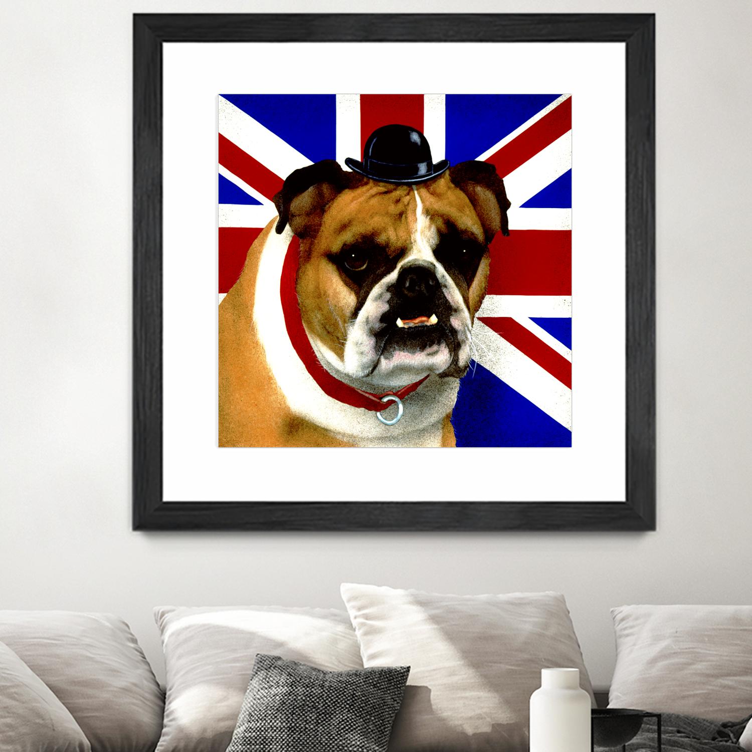 Bully by Will Bullas on GIANT ART - blue animals