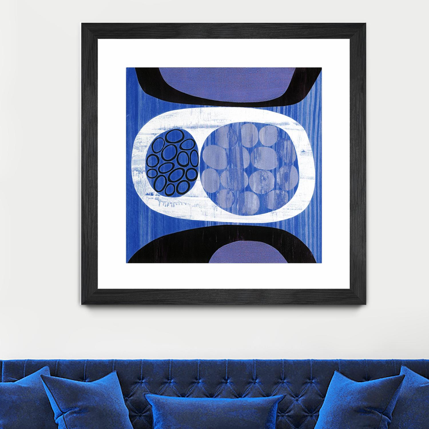 New Beginning II by Mary Calkins on GIANT ART - purple abstract