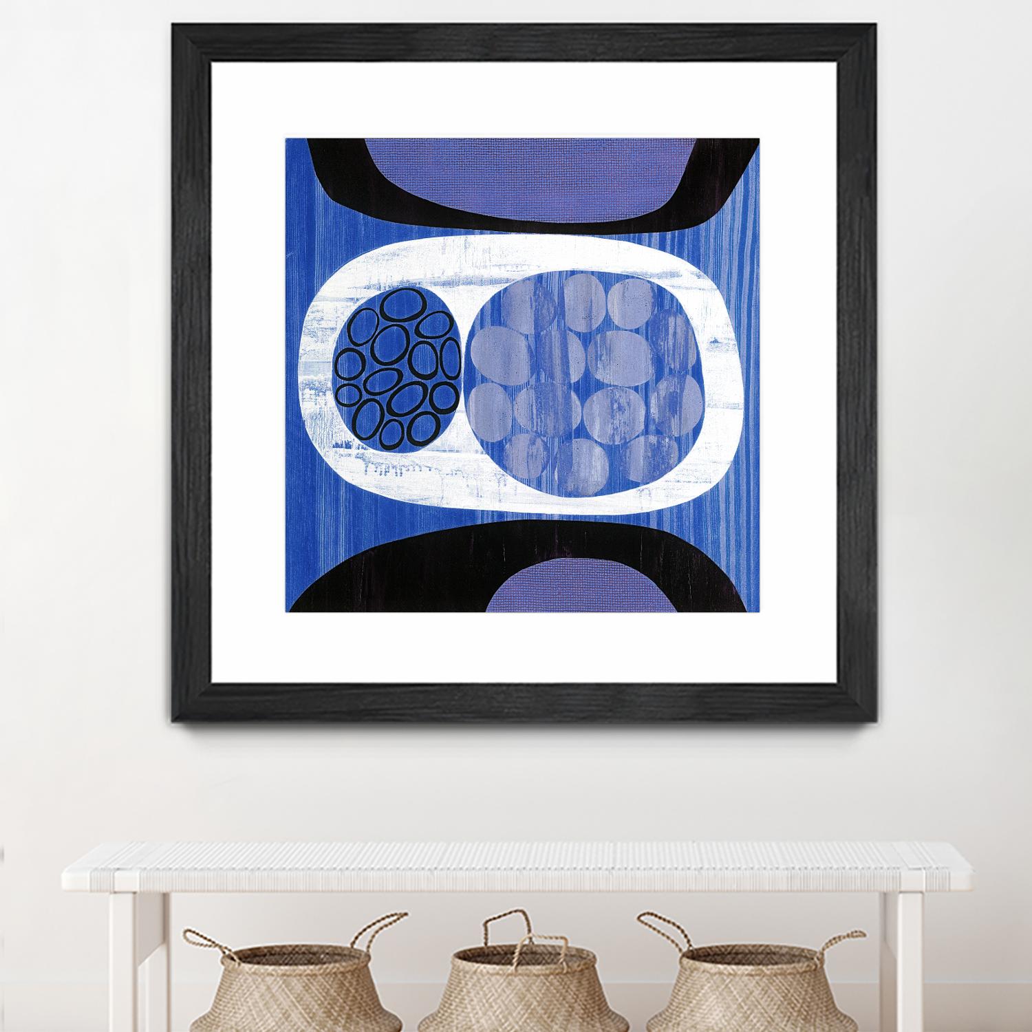 New Beginning II by Mary Calkins on GIANT ART - purple abstract