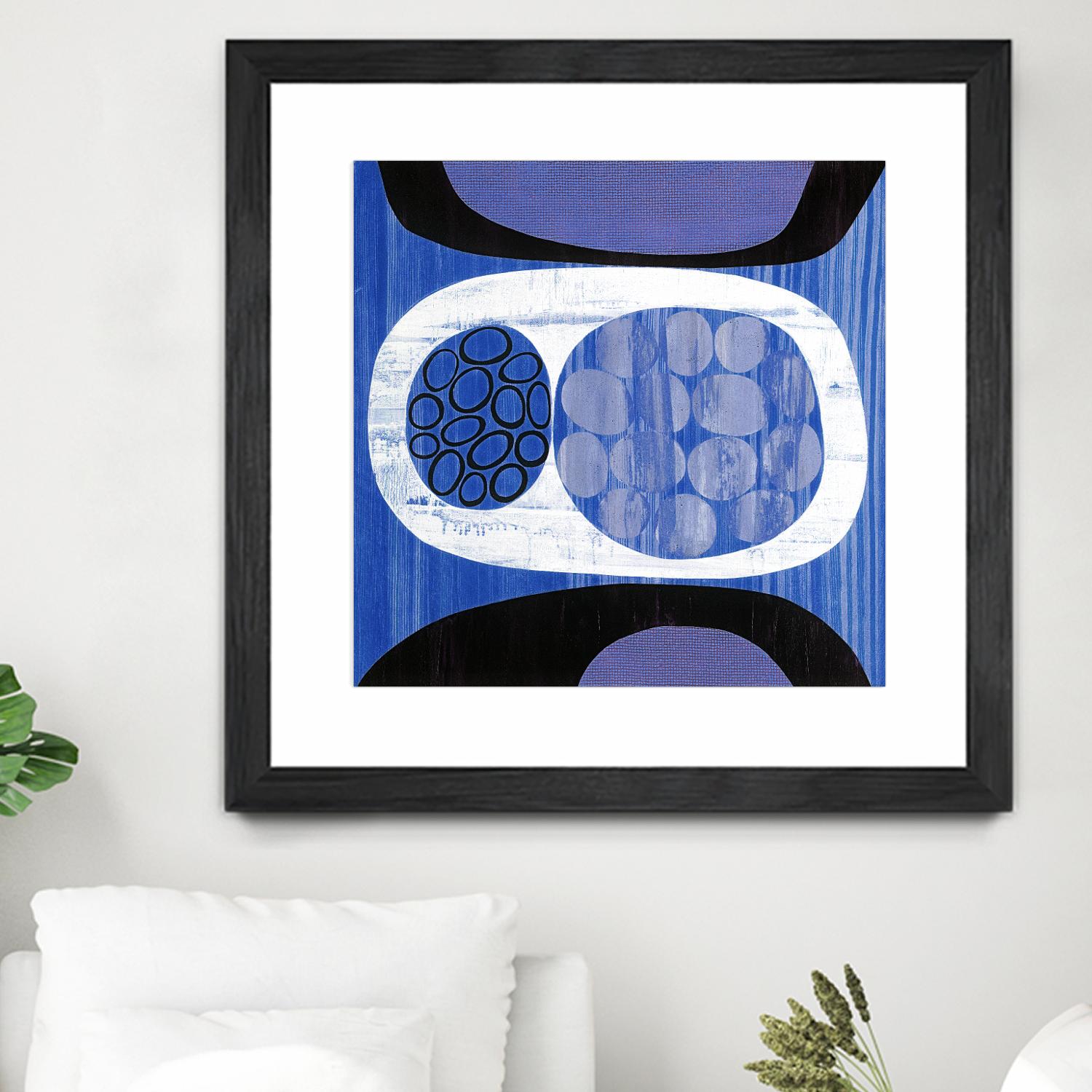 New Beginning II by Mary Calkins on GIANT ART - purple abstract