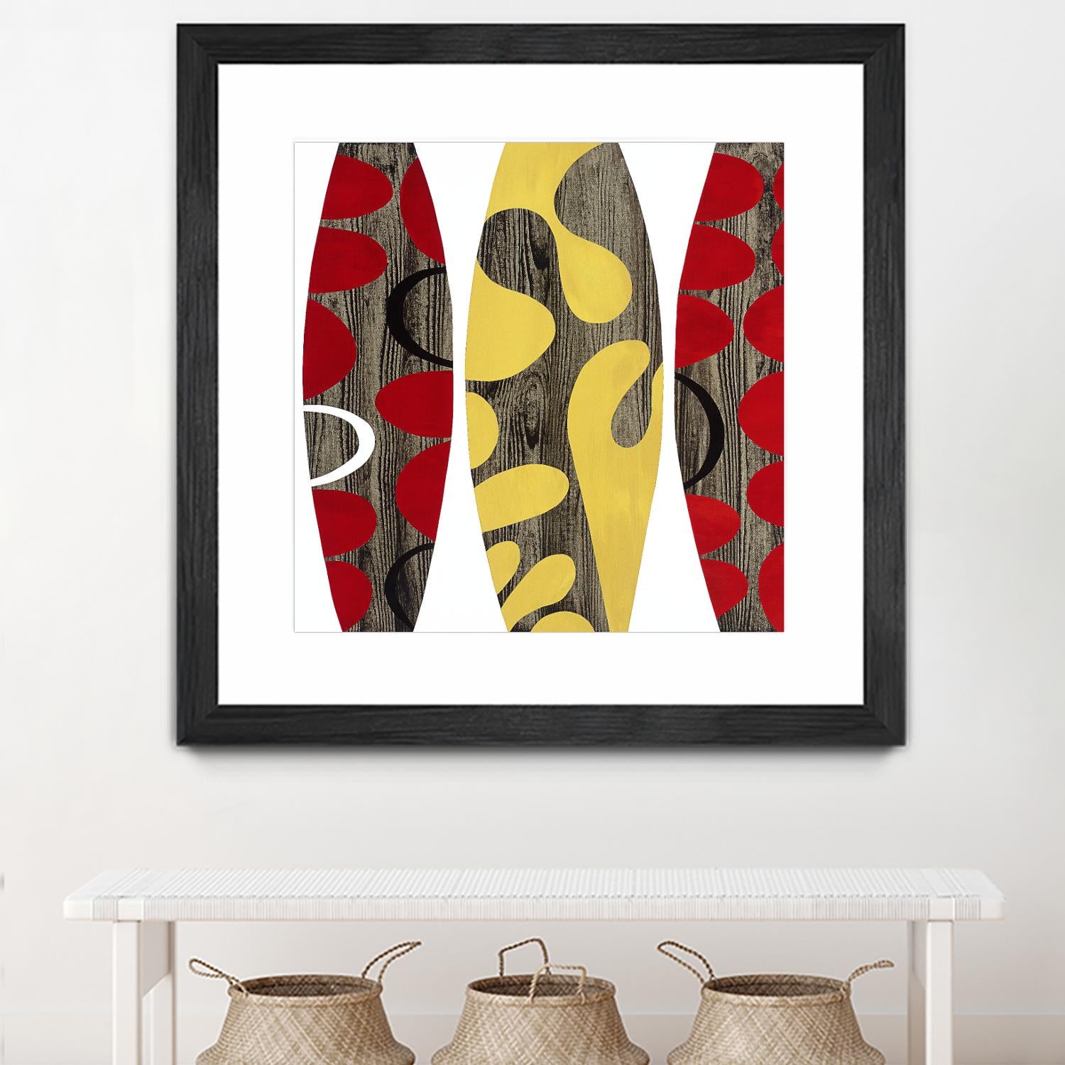 Empowerment II by Mary Calkins on GIANT ART - red abstract