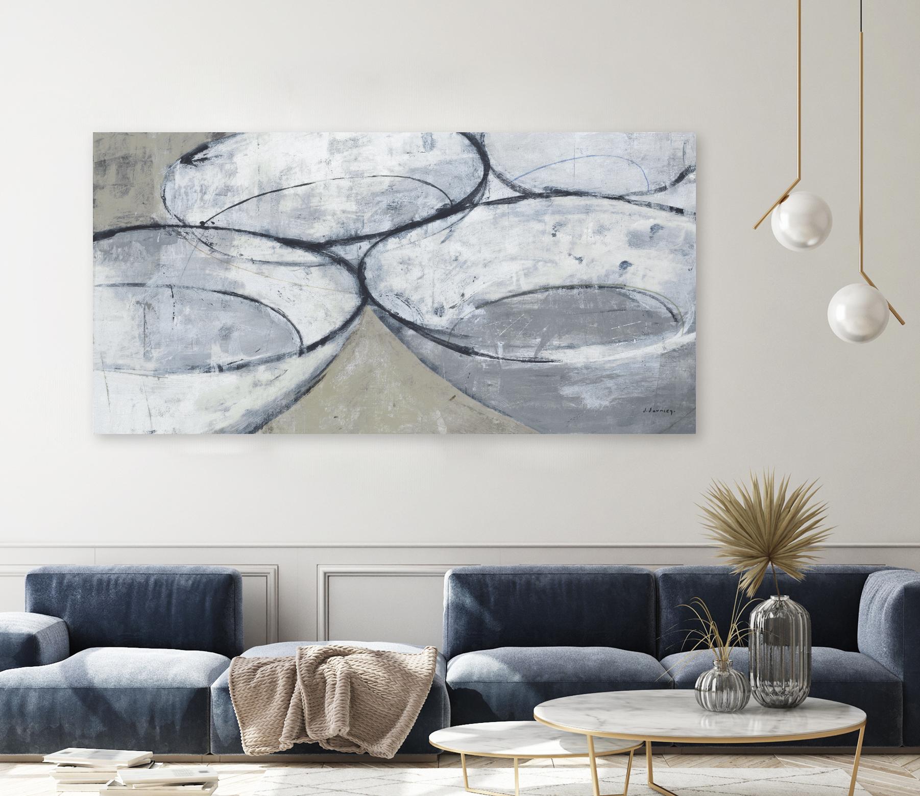 Plaza 1 by David Dauncey on GIANT ART - blue still life